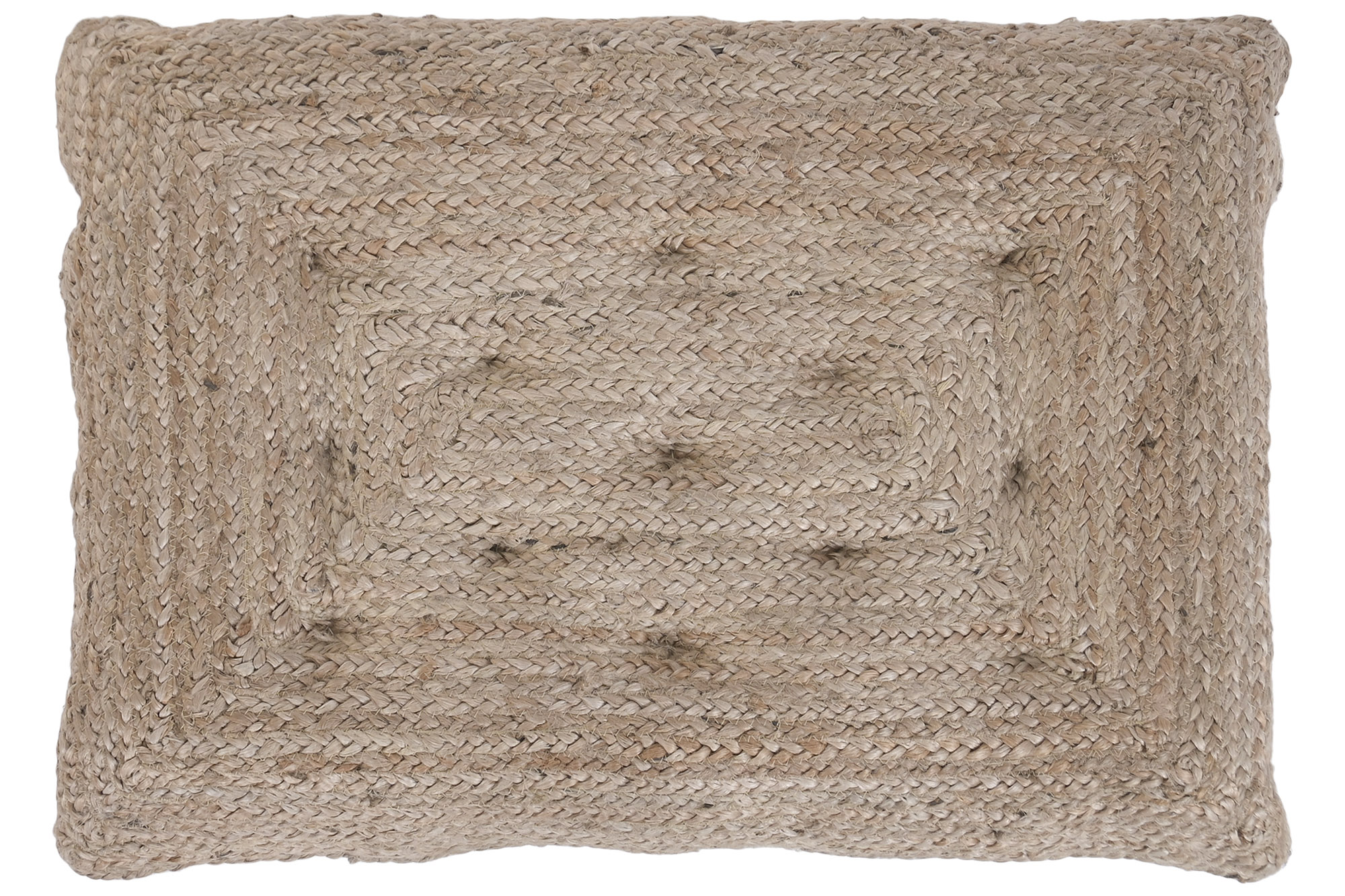 CABECERO CAMA YUTE ALGODON 86X10X59 NATURAL MARRON