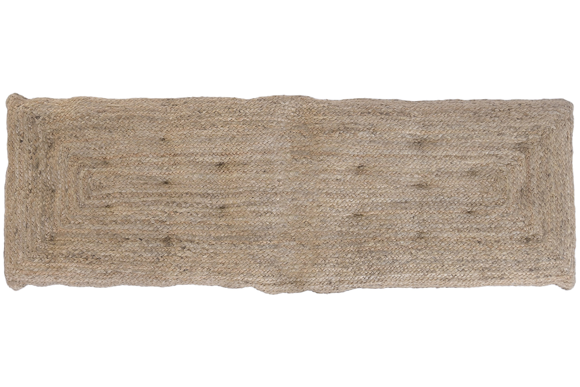 CABECERO CAMA YUTE ALGODON 176X8X58 NATURAL MARRON