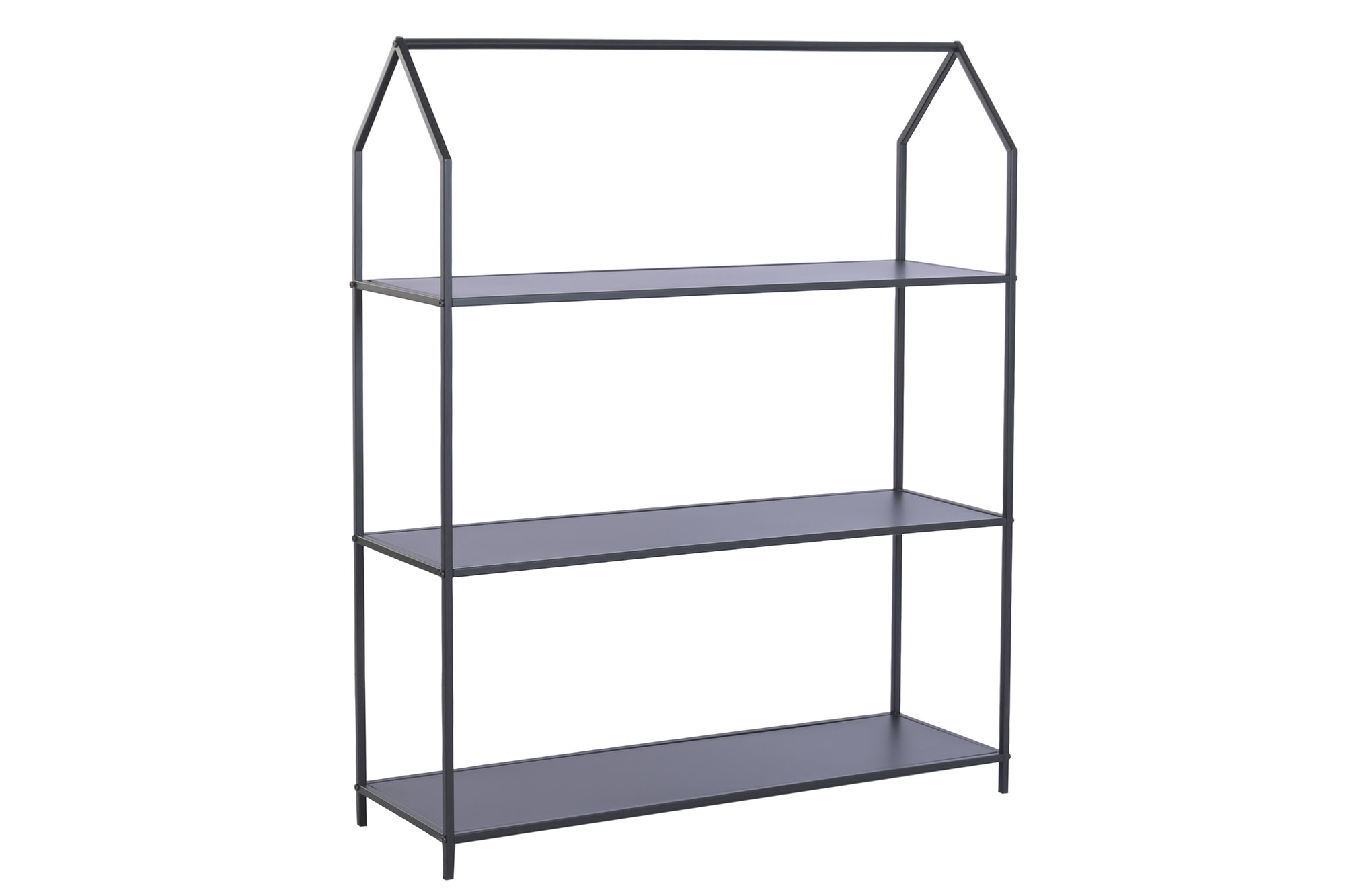 ESTANTERIA METAL 100X30X120 KD CASA NEGRO
