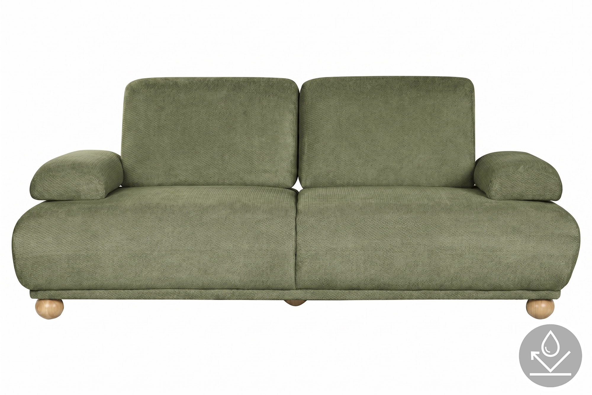SOFA CAMA POLIESTER 245X125X95 RESPALDO Y BRAZOS A