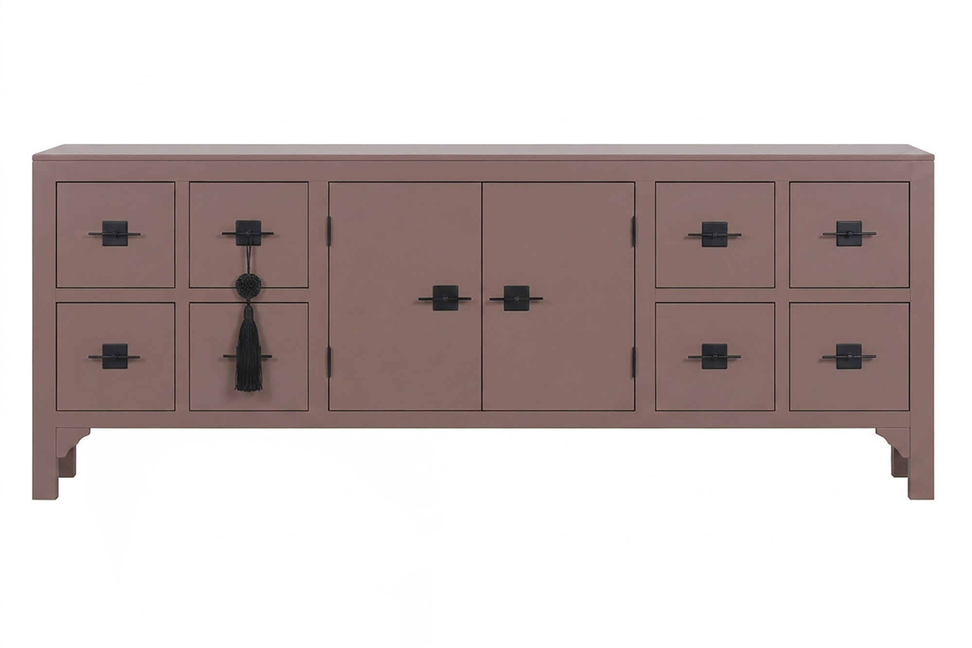 MUEBLE TV ABETO MDF 130X25X50,5 ORIENTAL MOKA