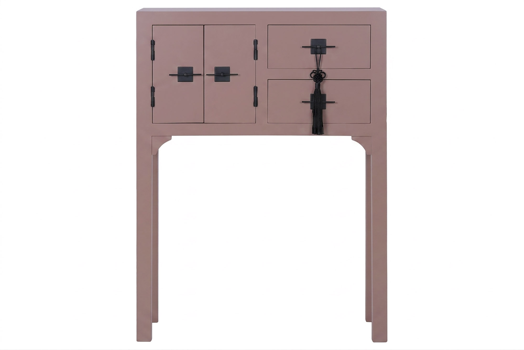 CONSOLA ABETO MDF 63X27X82 ORIENTAL MOKA
