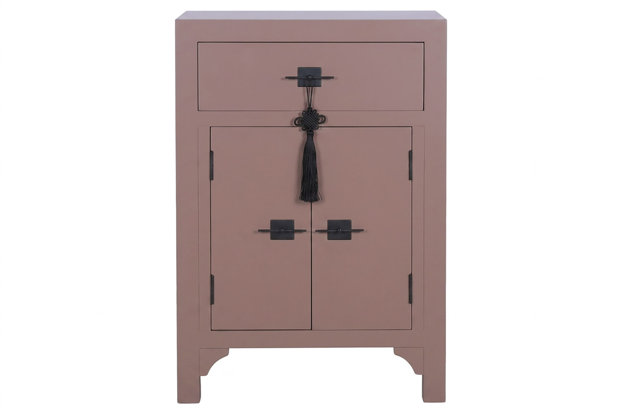 MESITA DE NOCHE ABETO MDF 45X35X66 ORIENTAL MOKA