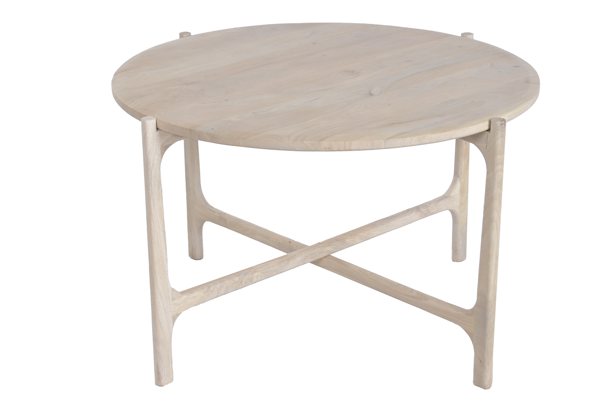 MESA REDONDA COMEDOR MANGO 120X120X76
