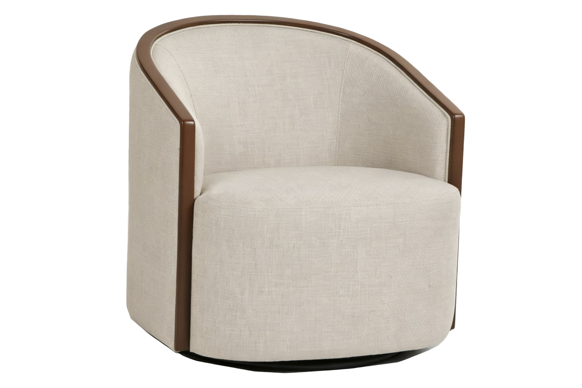 BUTACA ARCE POLIESTER 75X75X76 GIRATORIO BEIGE