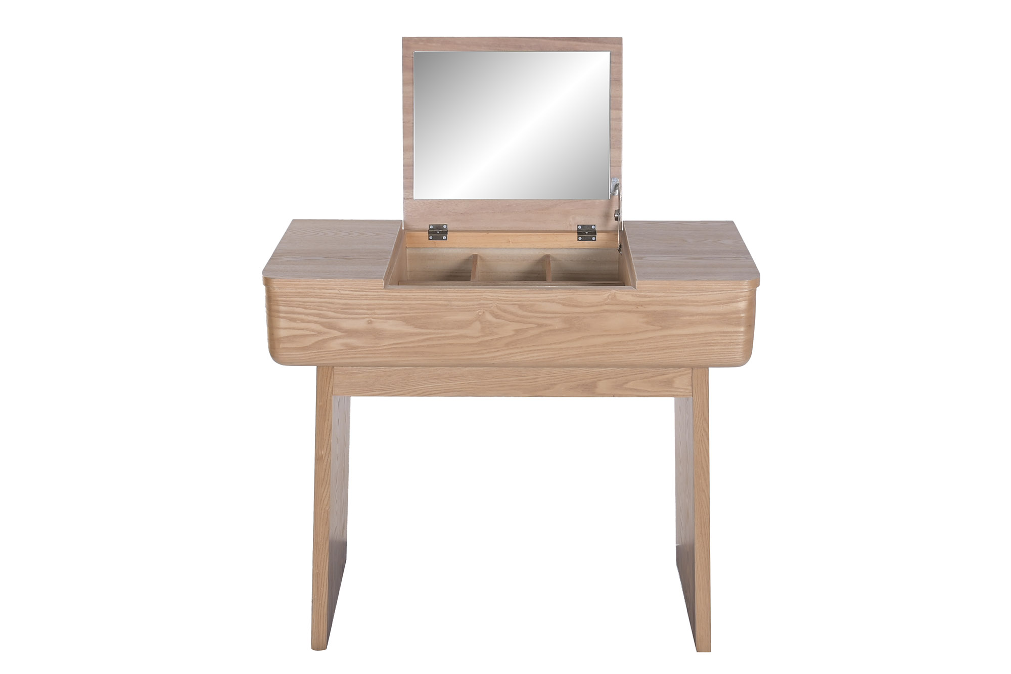 TOCADOR ABETO MDF 90X40X80 ESPEJO MARRON