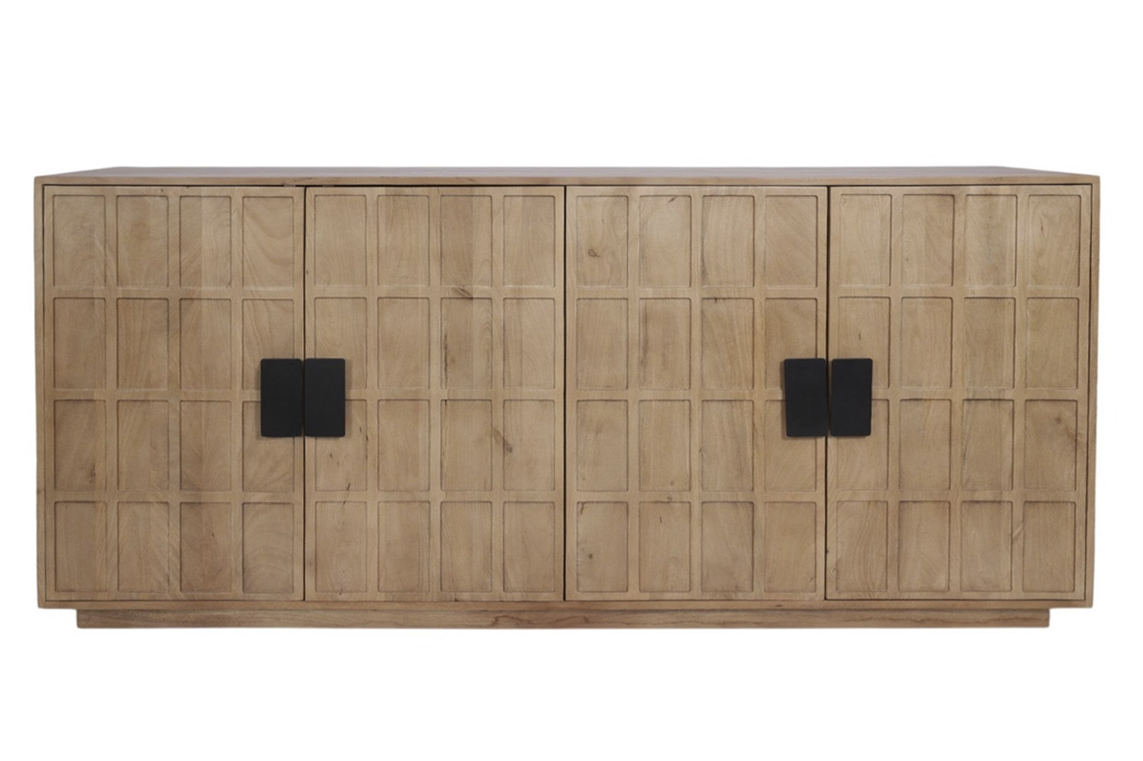 BUFFET MANGO METAL 200X45X90 MARRON