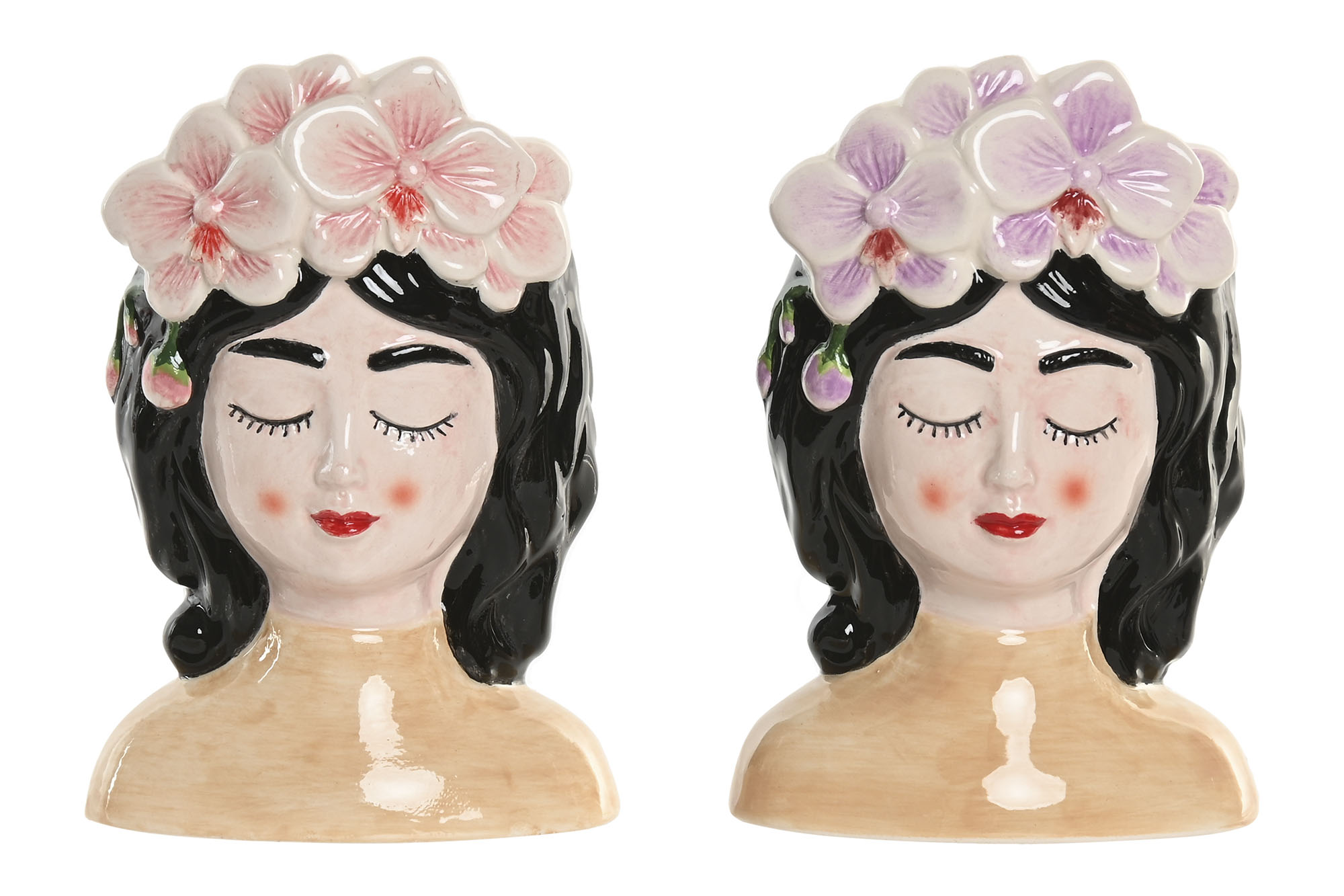 MACETERO CERAMICA 8X7X12 CHICA 2 SURT.