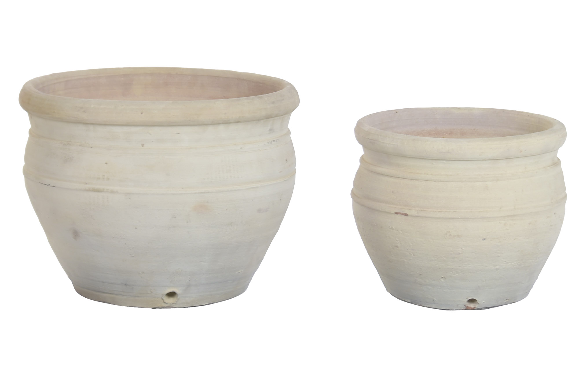 MACETA SET 2 TERRACOTA 43X43X39,5 NATURAL
