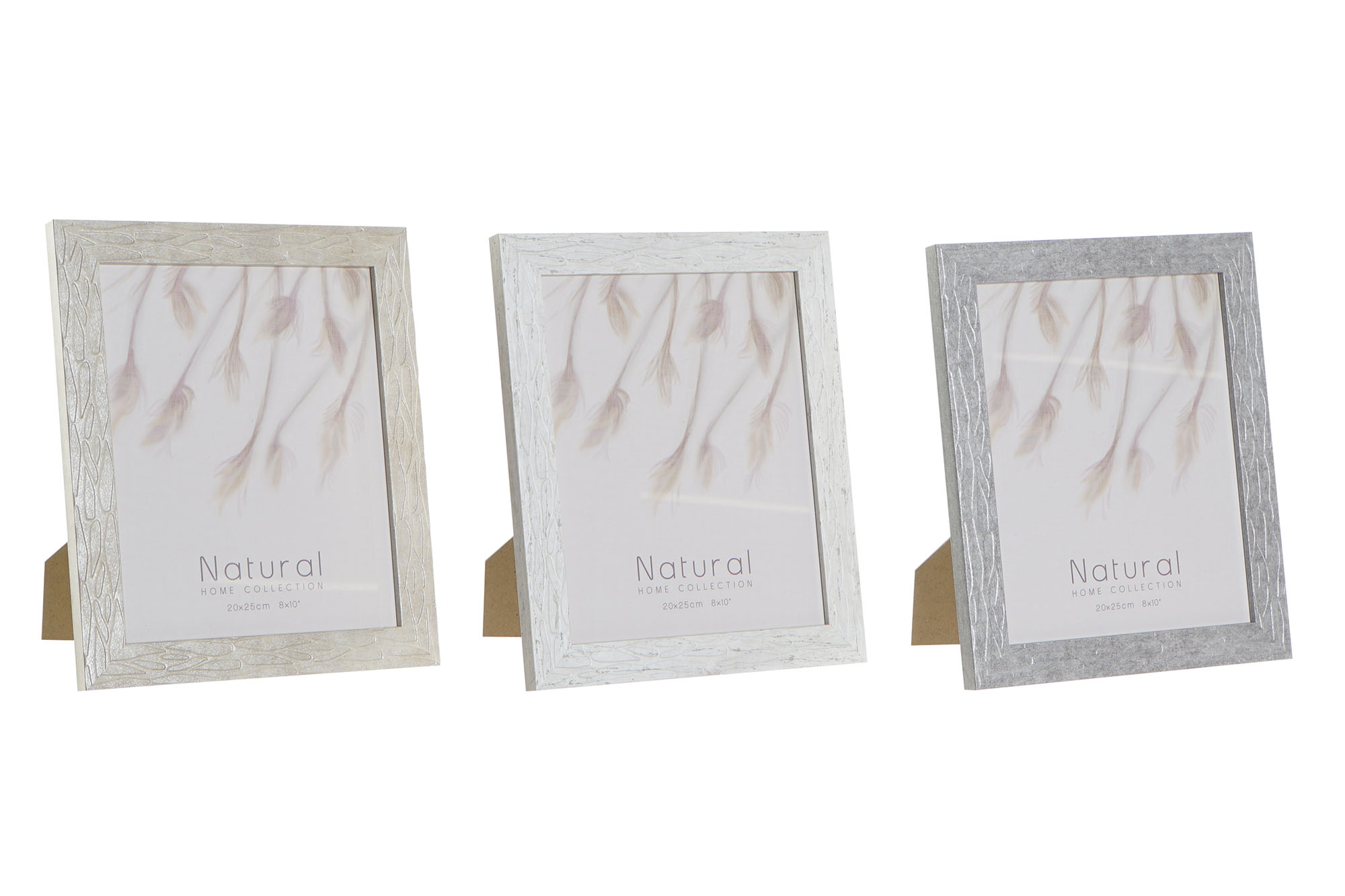 MARCO FOTO 20X25 PS CRISTAL 24,5X2X29,5 3 SURT.