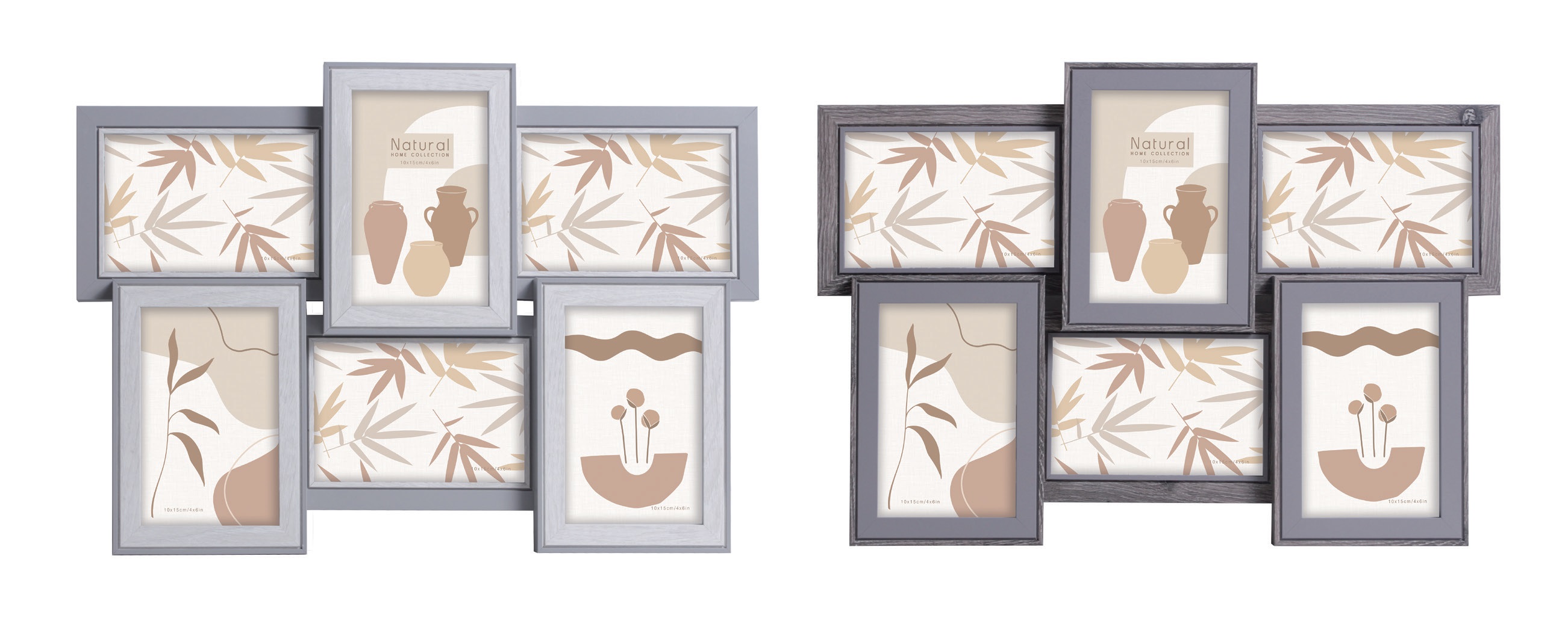 MARCO MULTIFOTO MDF CRISTAL 46X3X32 2 SURT.