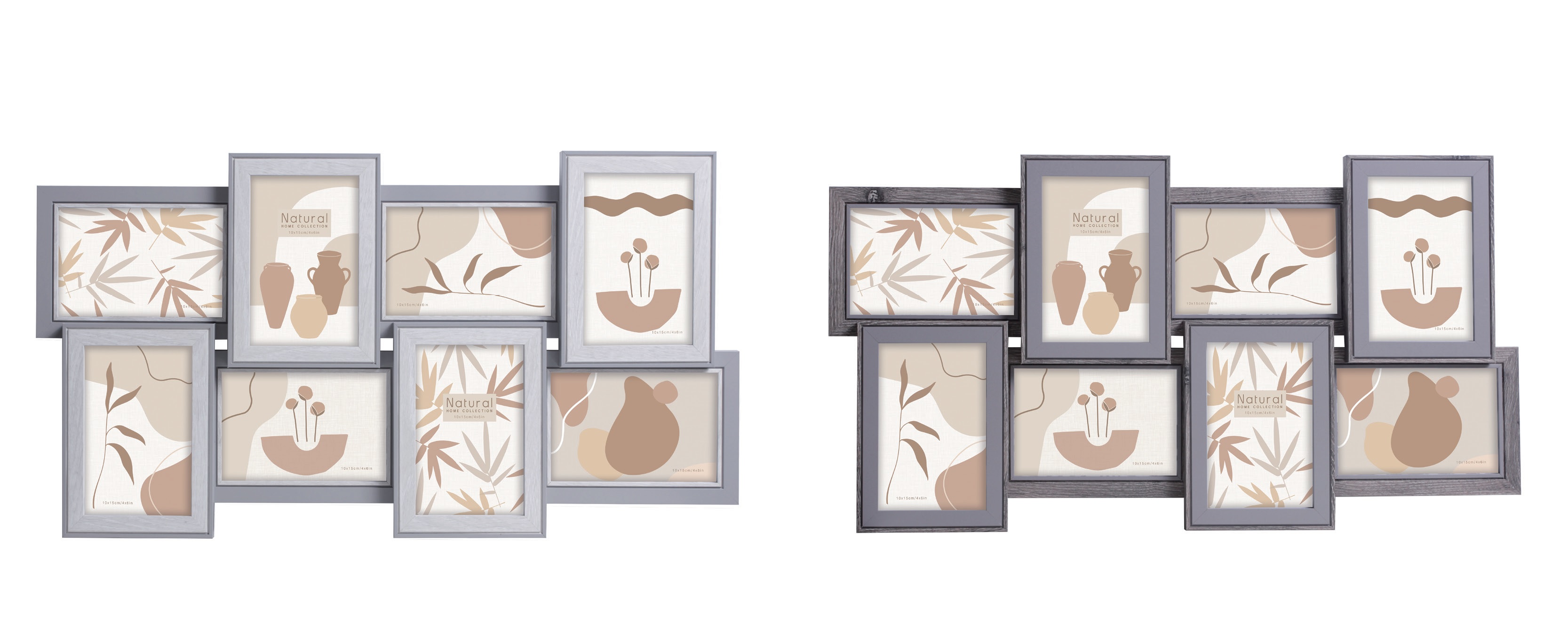 MARCO MULTIFOTO MDF CRISTAL 60X3X32 2 SURT.