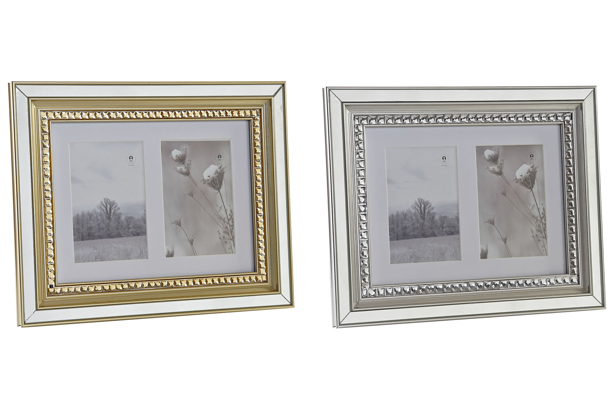 MARCO FOTO 20X25 PS CRISTAL 35X2X28 2 SURT.