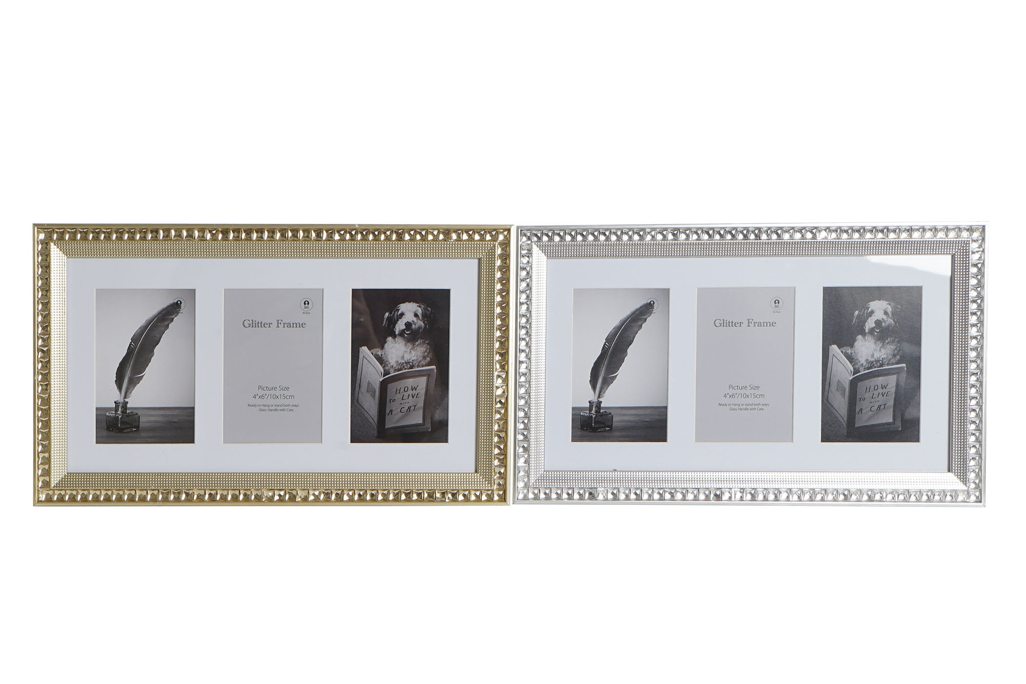 MARCO MULTIFOTO PS 43X1,5X25 BRILLANTES 2 SURT.