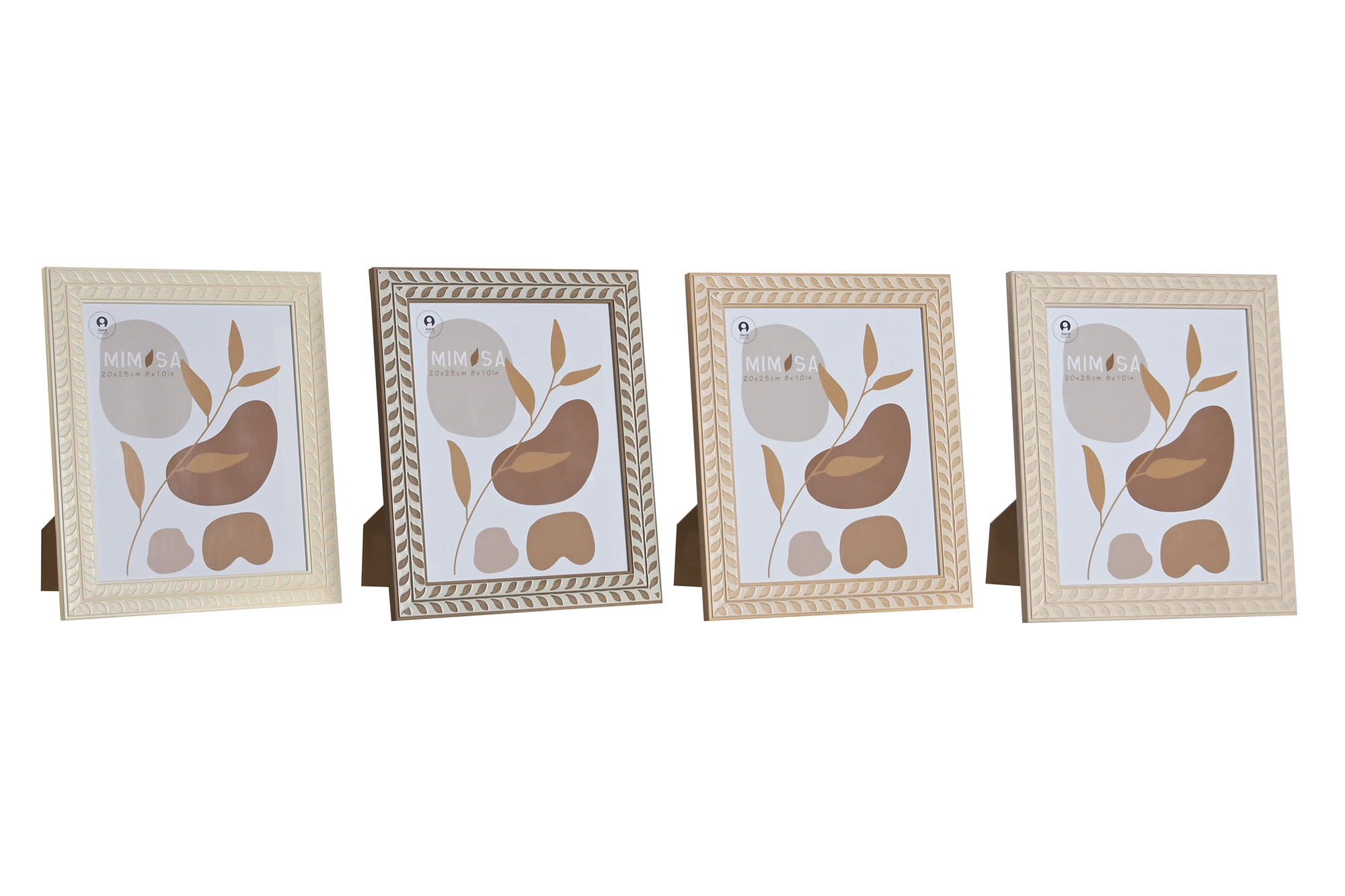 MARCO FOTO 20X25 PS CRISTAL 25,4X1,6X30,4 4 SURT.