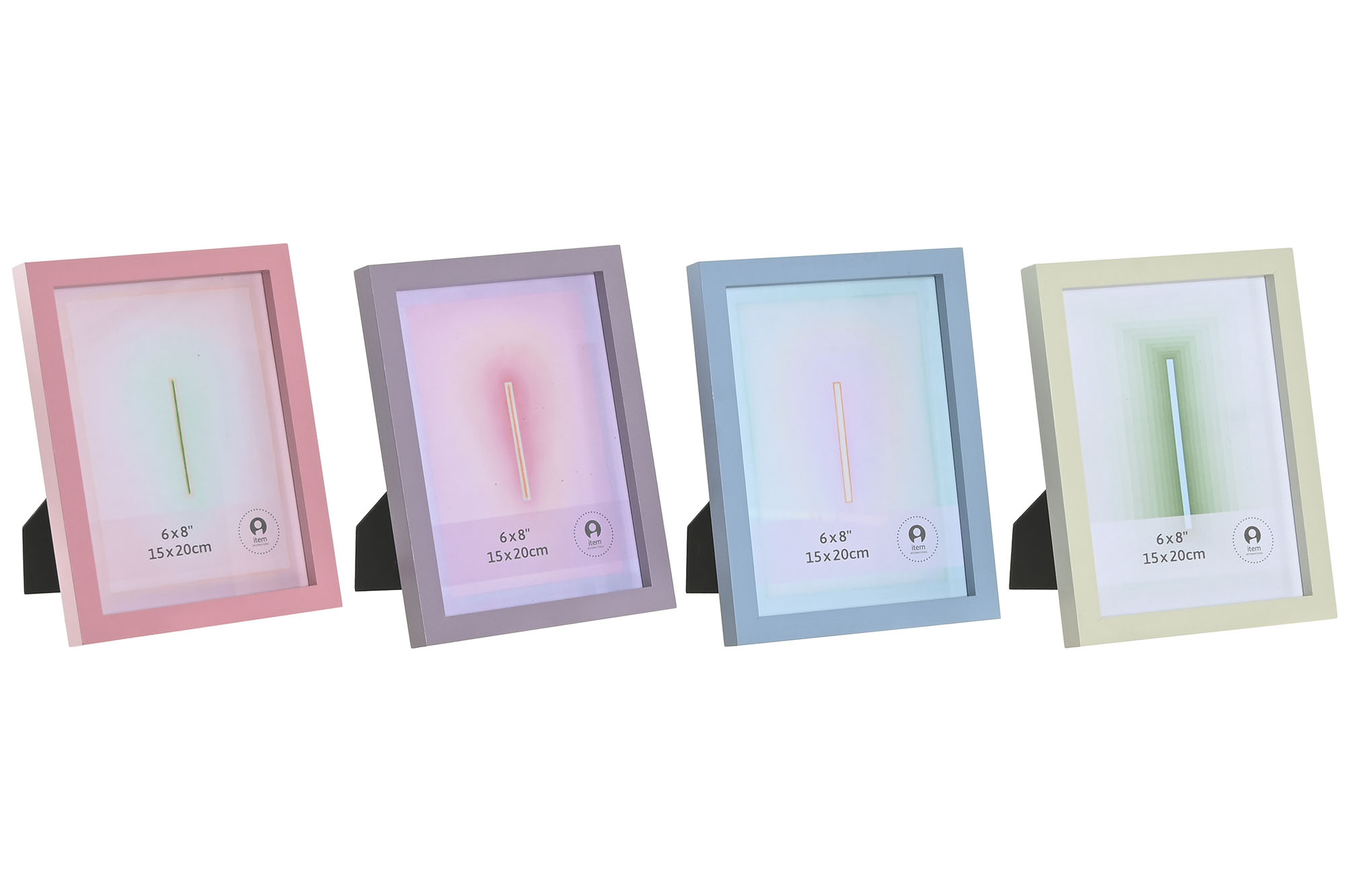 MARCO FOTO 15X20 MDF CRISTAL 17,3X2,5X22,5 4 SURT.