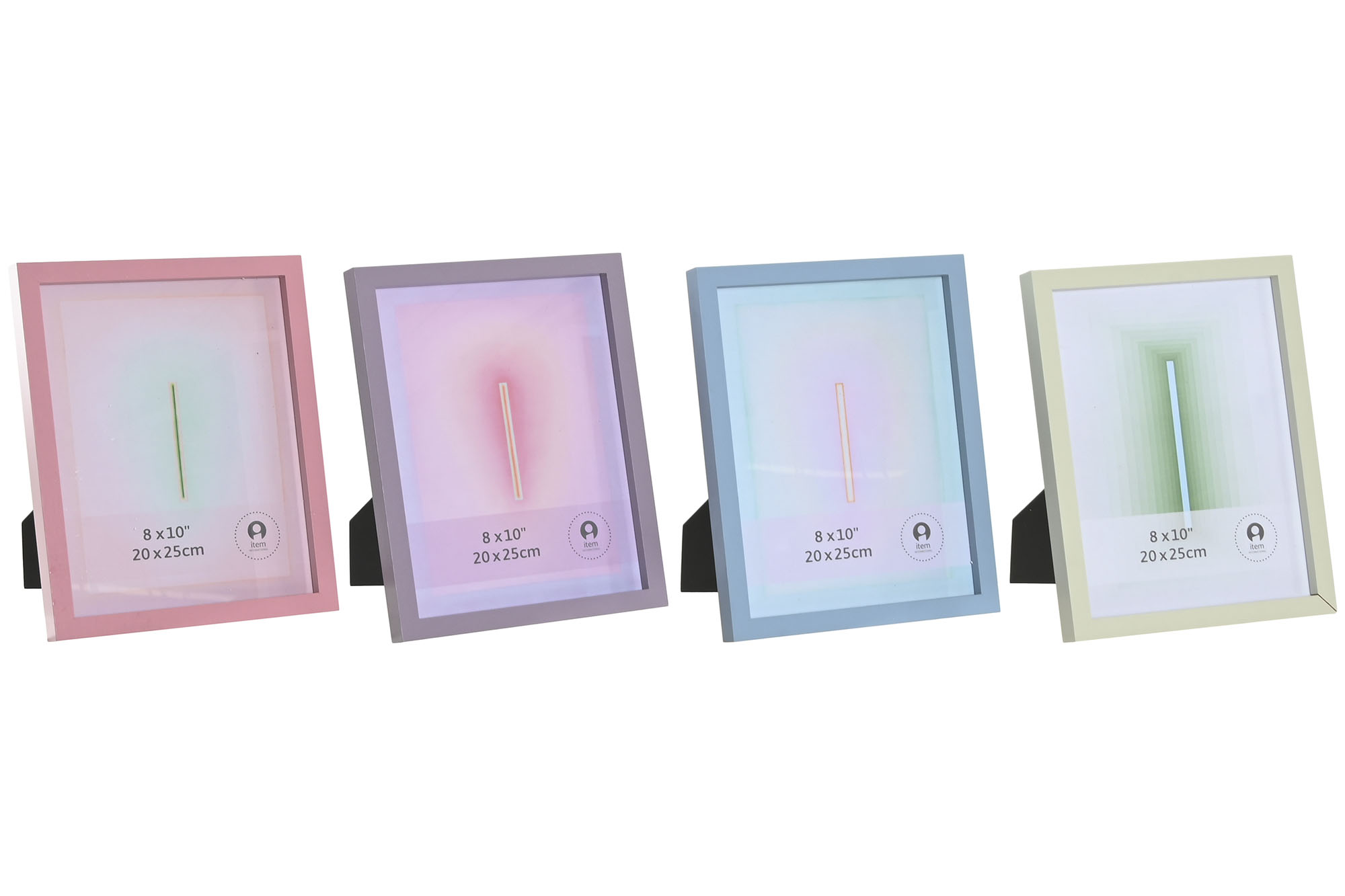 MARCO FOTO 20X25 MDF CRISTAL 22,5X2X27,5 4 SURT.