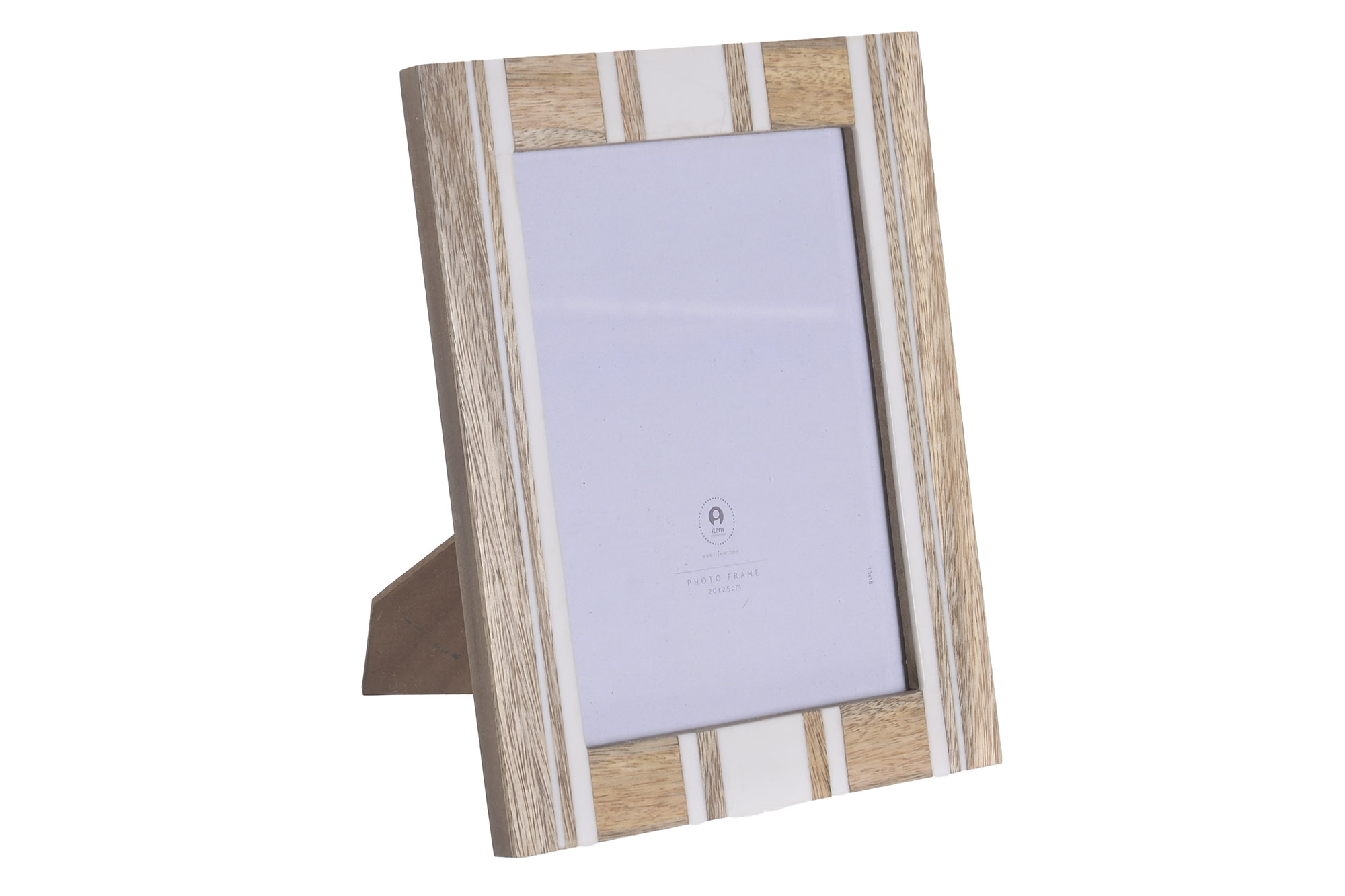 MARCO FOTO 13X18 MANGO CRISTAL 16X1,8X21,5 RAYAS