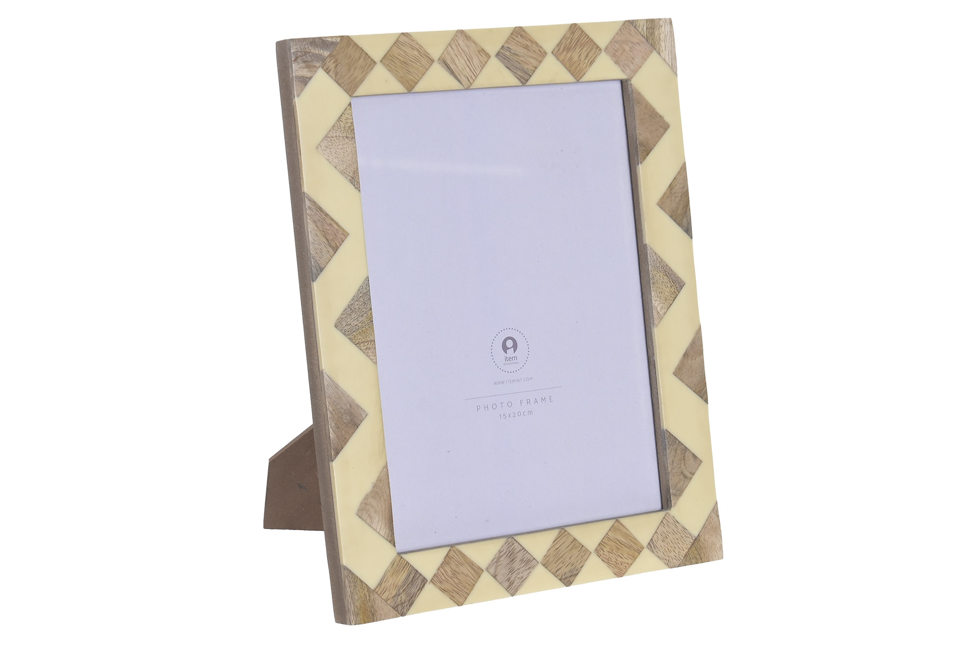 MARCO FOTO 15X20 MANGO CRISTAL 19X1,8X25 BEIGE