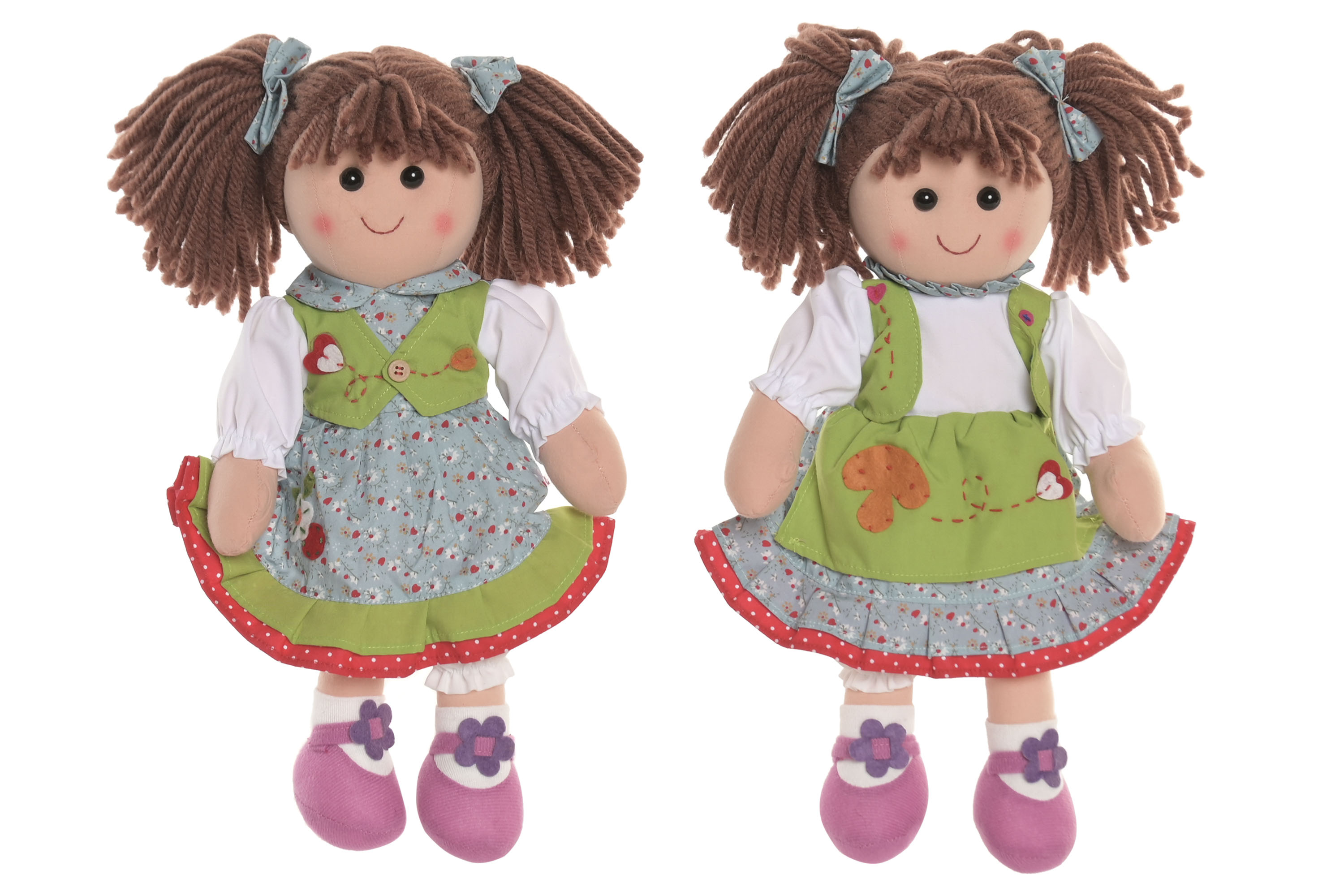 MUÑECA POLIESTER ALGODON 24X15X35 2 SURT.
