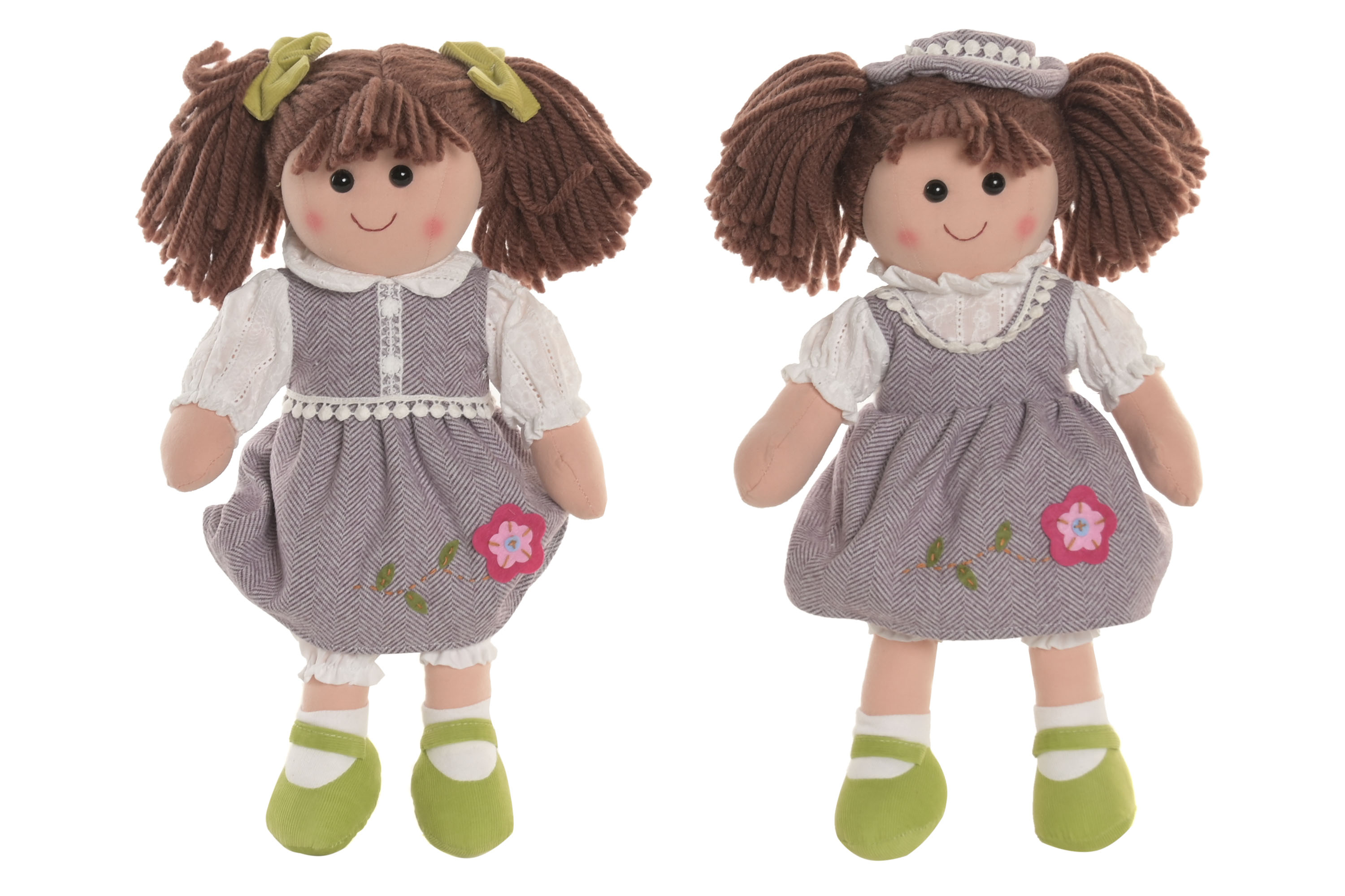 MUÑECA POLIESTER ALGODON 24X15X35 2 SURT.