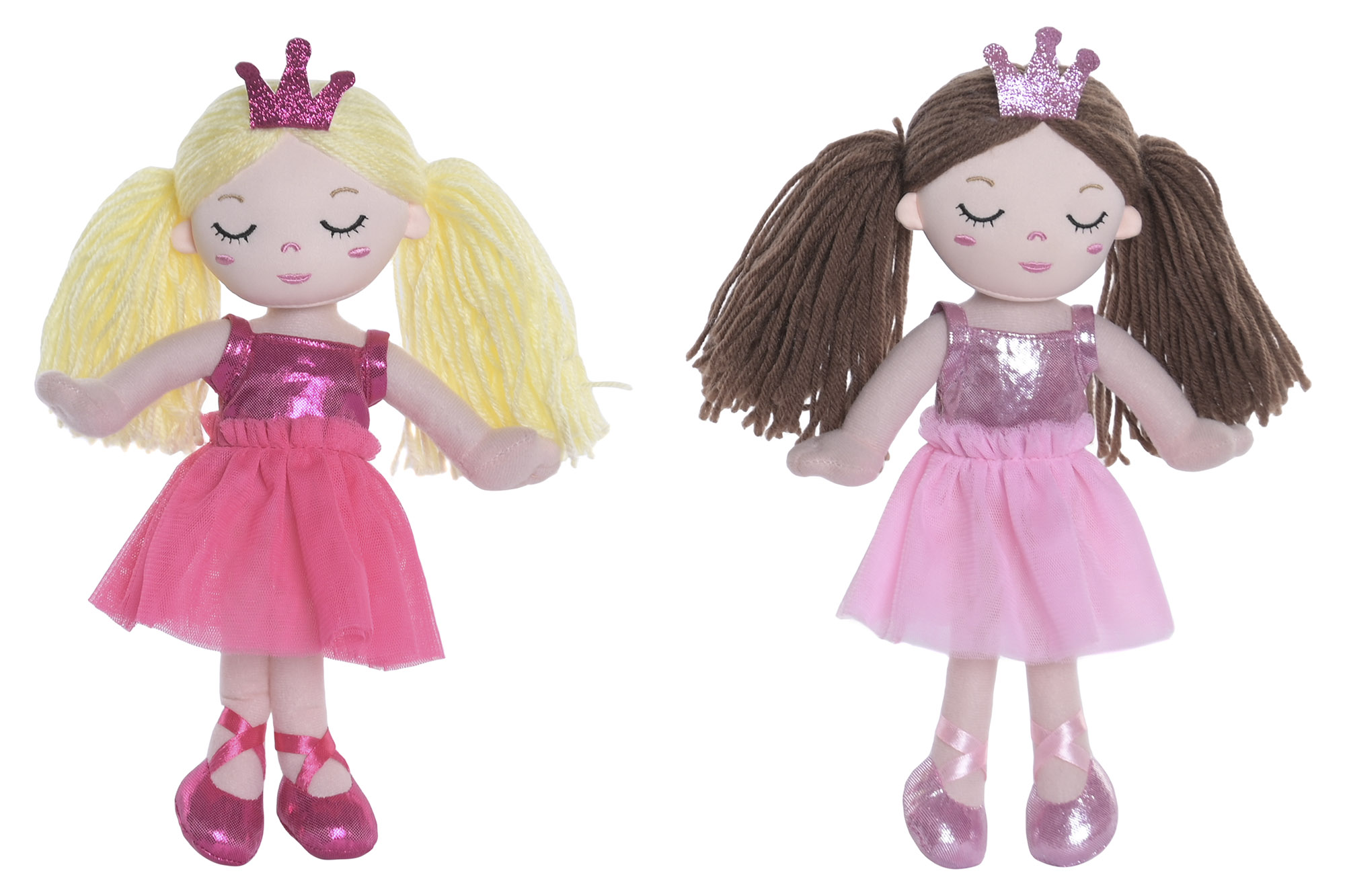 MUÑECA POLIESTER 20X10X30 PRINCESA 2 SURT.
