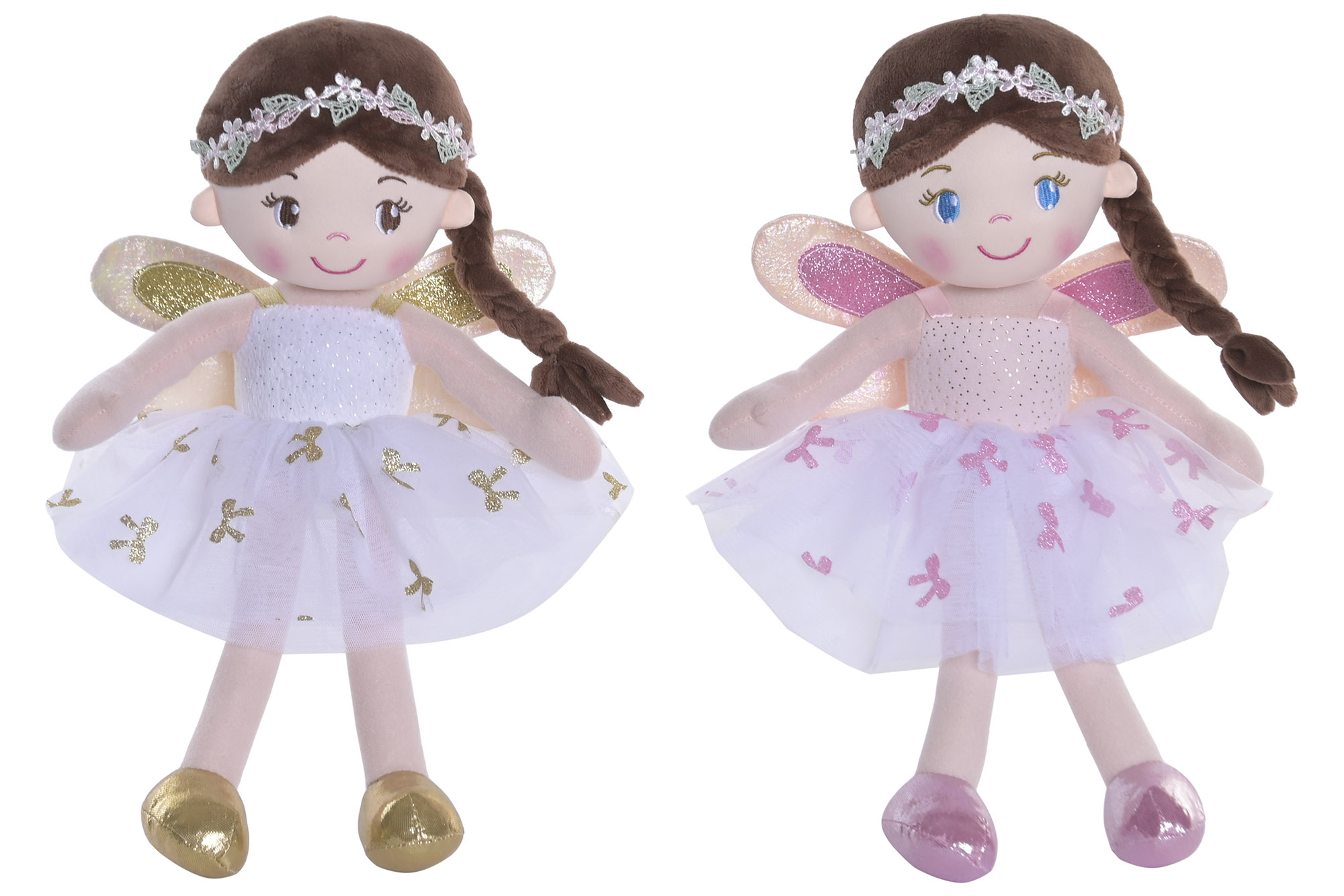 MUÑECA POLIESTER 20X10X40 HADA 2 SURT.