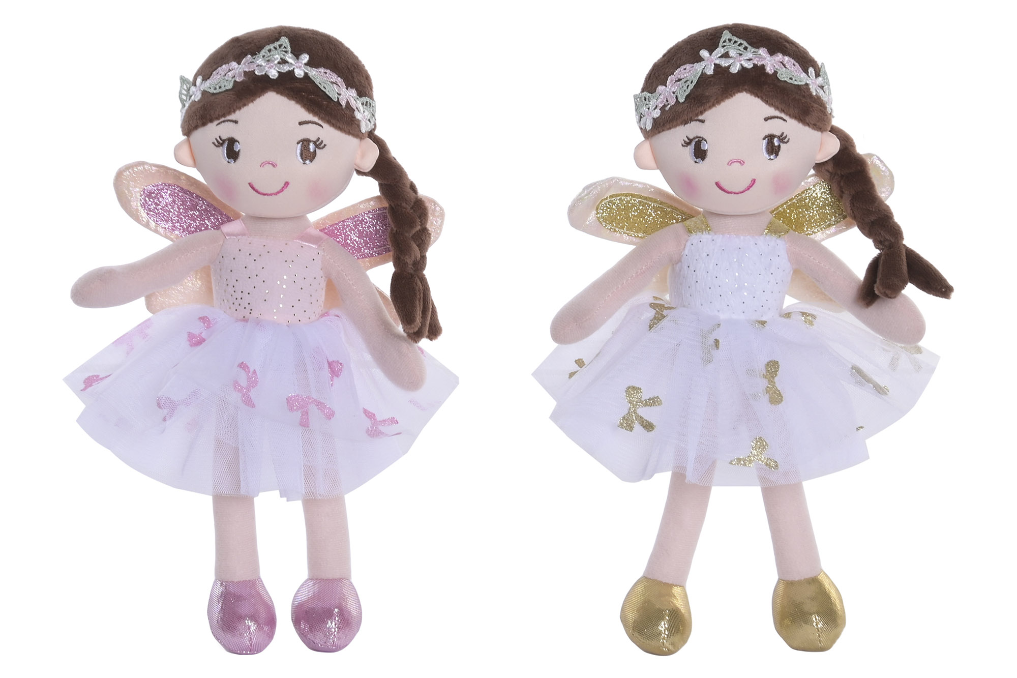 MUÑECA POLIESTER 20X10X30 HADA 2 SURT.