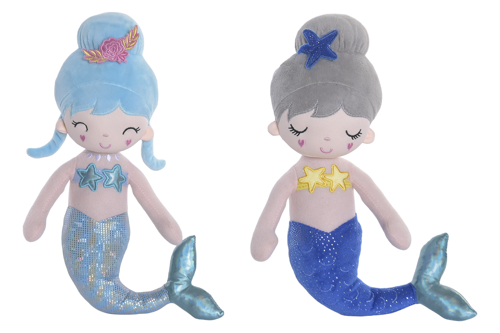 MUÑECA POLIESTER 20X10X30 SIRENA 2 SURT.