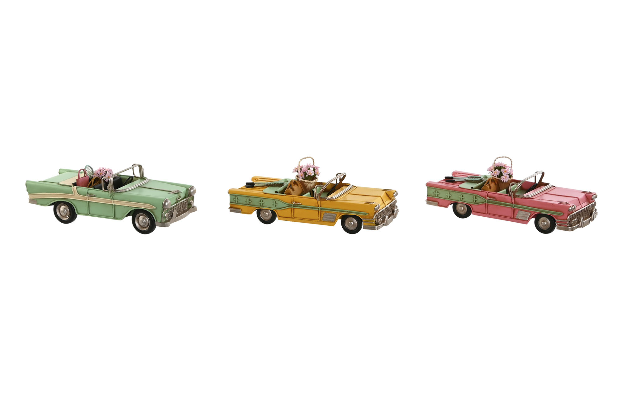 DECORACION METAL 26X11X9 COCHE 3 SURT.