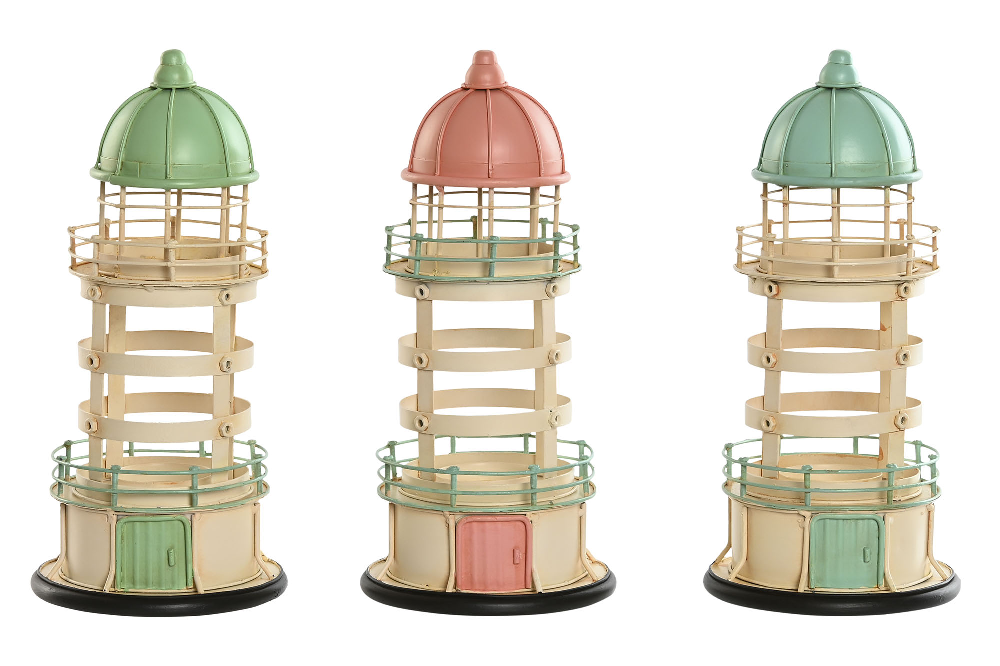 FARO METAL 13X13X27,5 PORTAVELA 3 SURT.