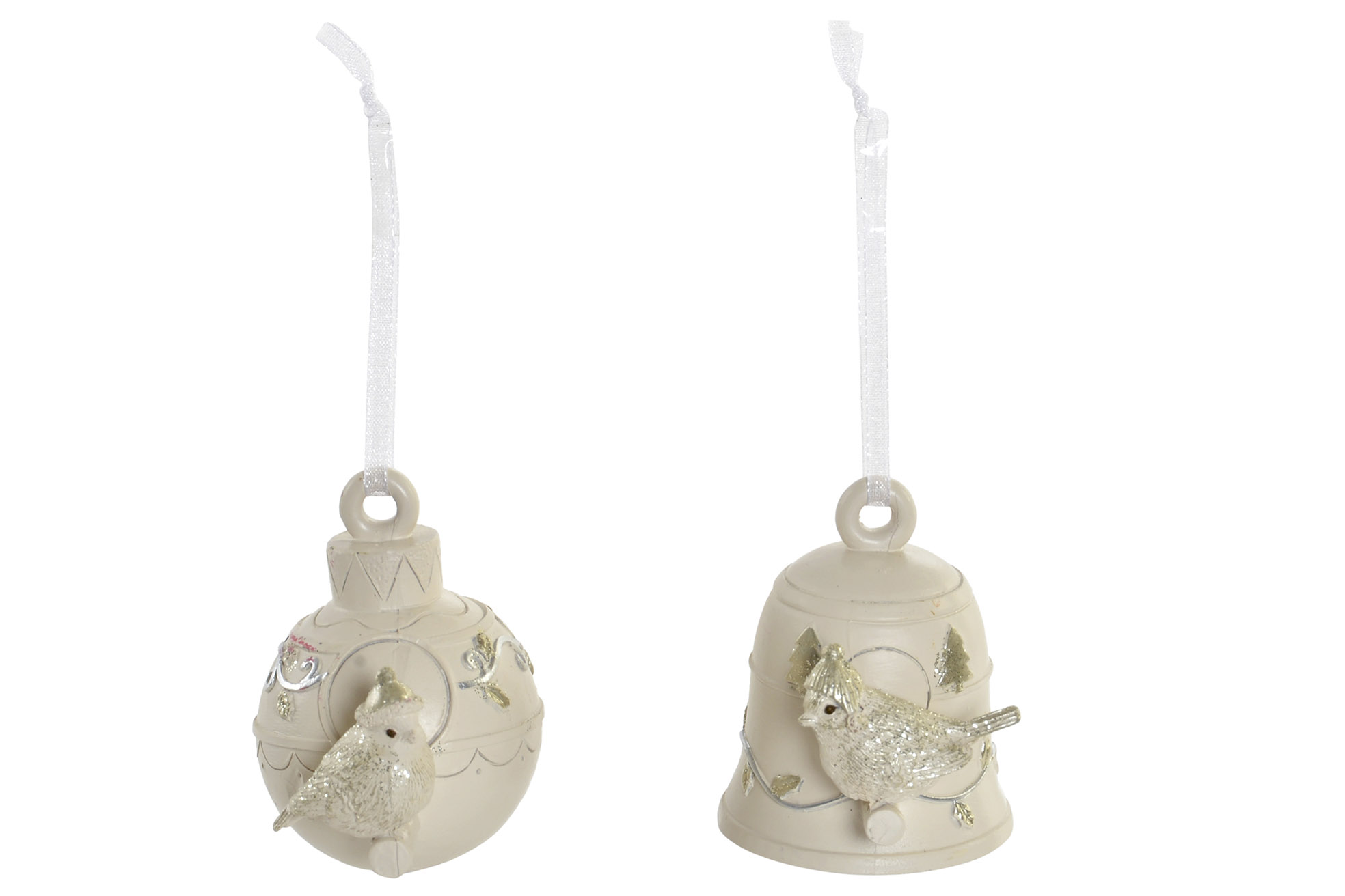 DECORACION COLGANTE RESINA 6,5X5X7 PAJARO 2 SURT.