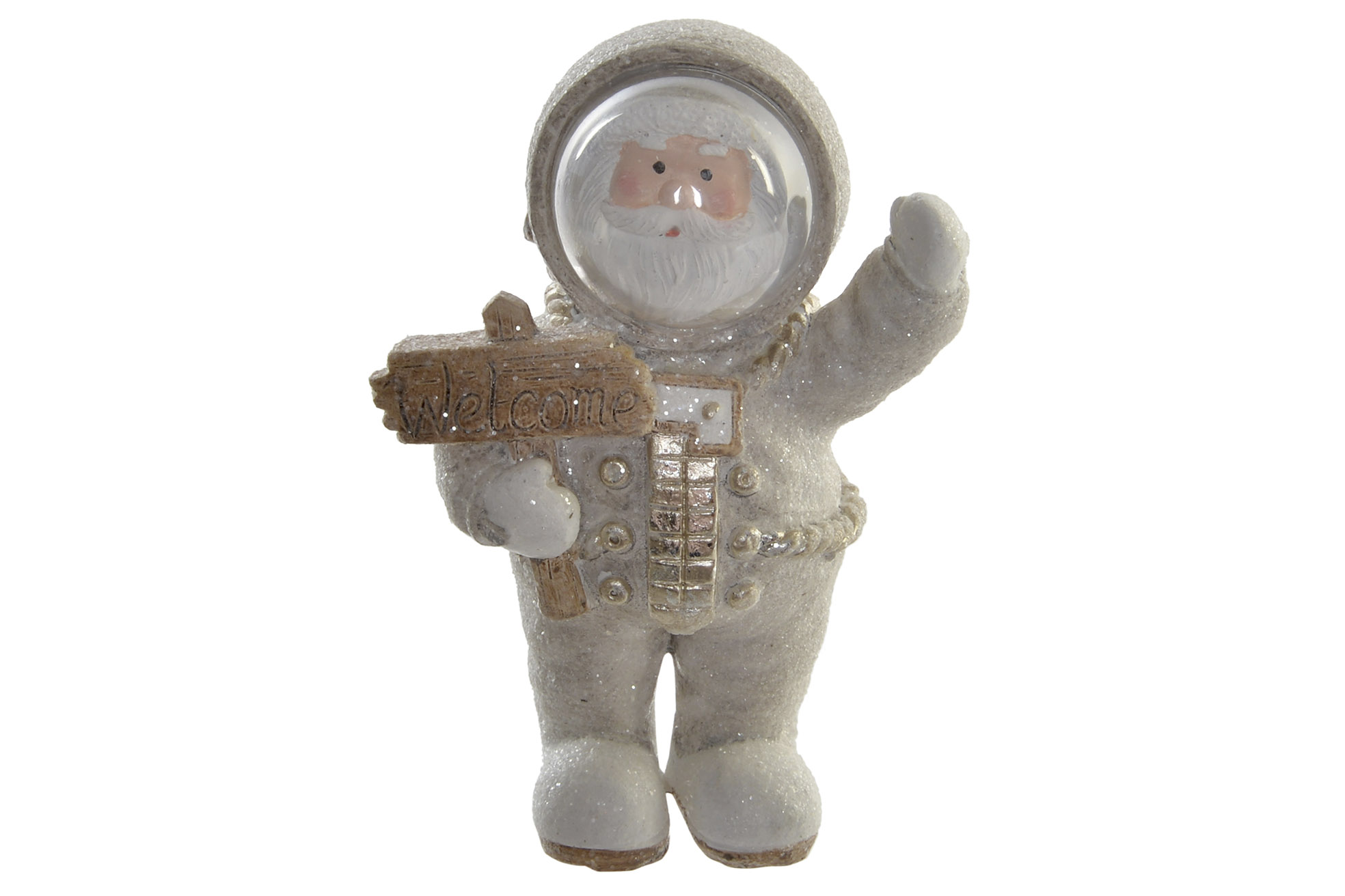 FIGURA RESINA 9X7X13 SANTA