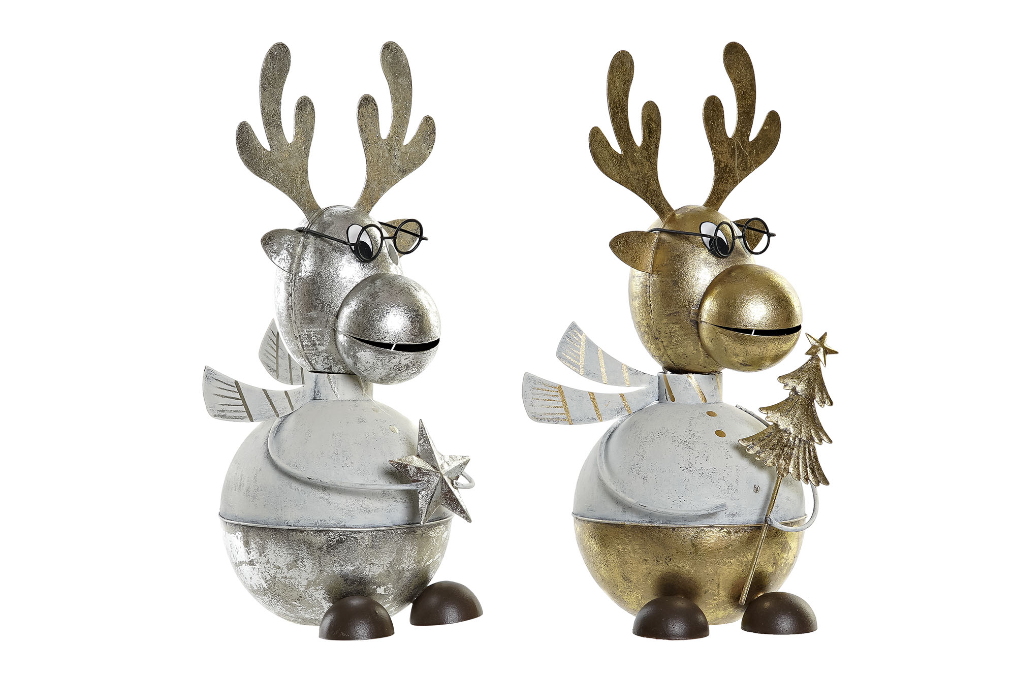 FIGURA METAL 14X13X27 RENO 2 SURT.
