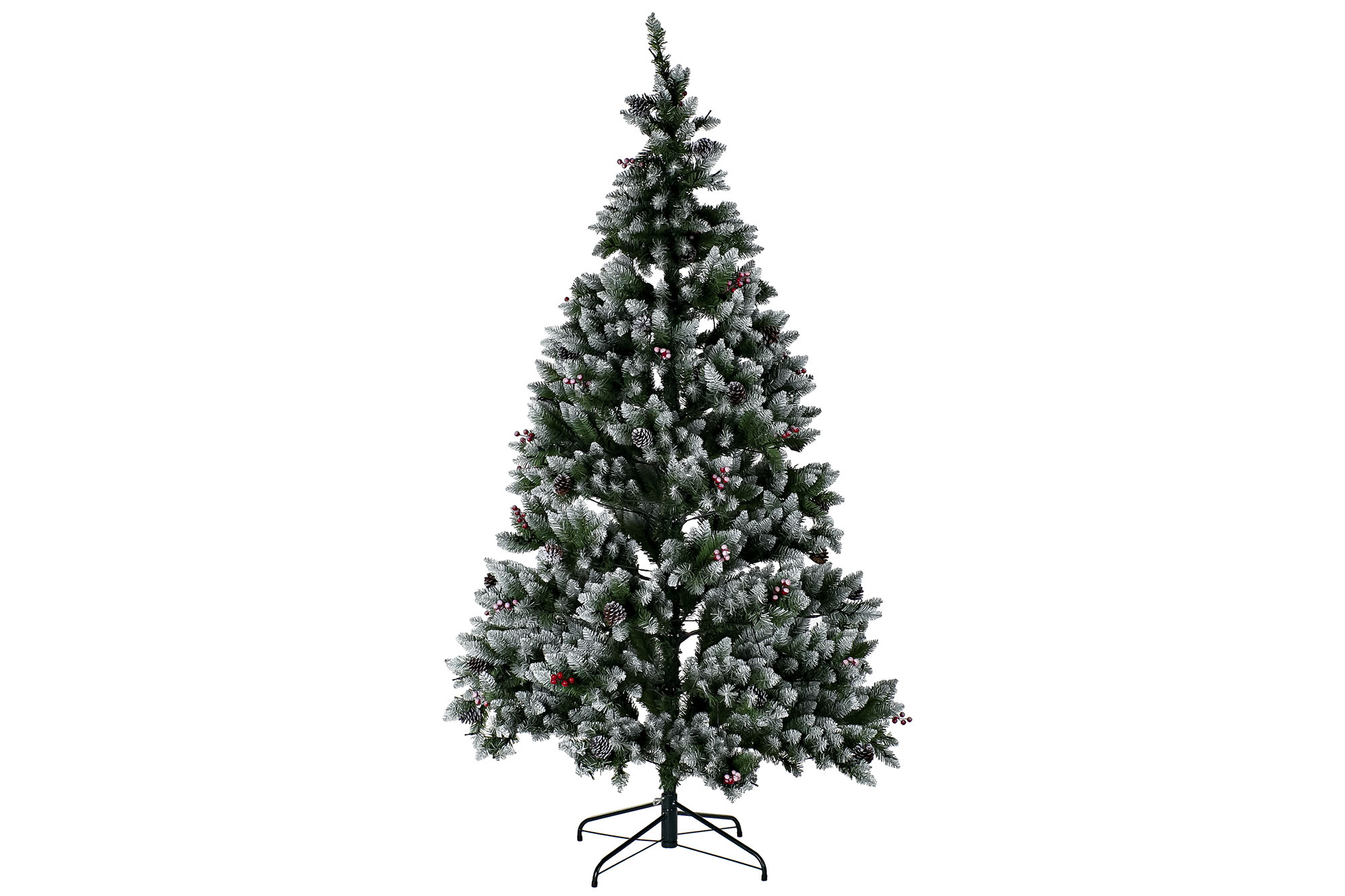 ARBOL LED PVC 125X125X210 1242RAMA PIòAS MUERDAGO