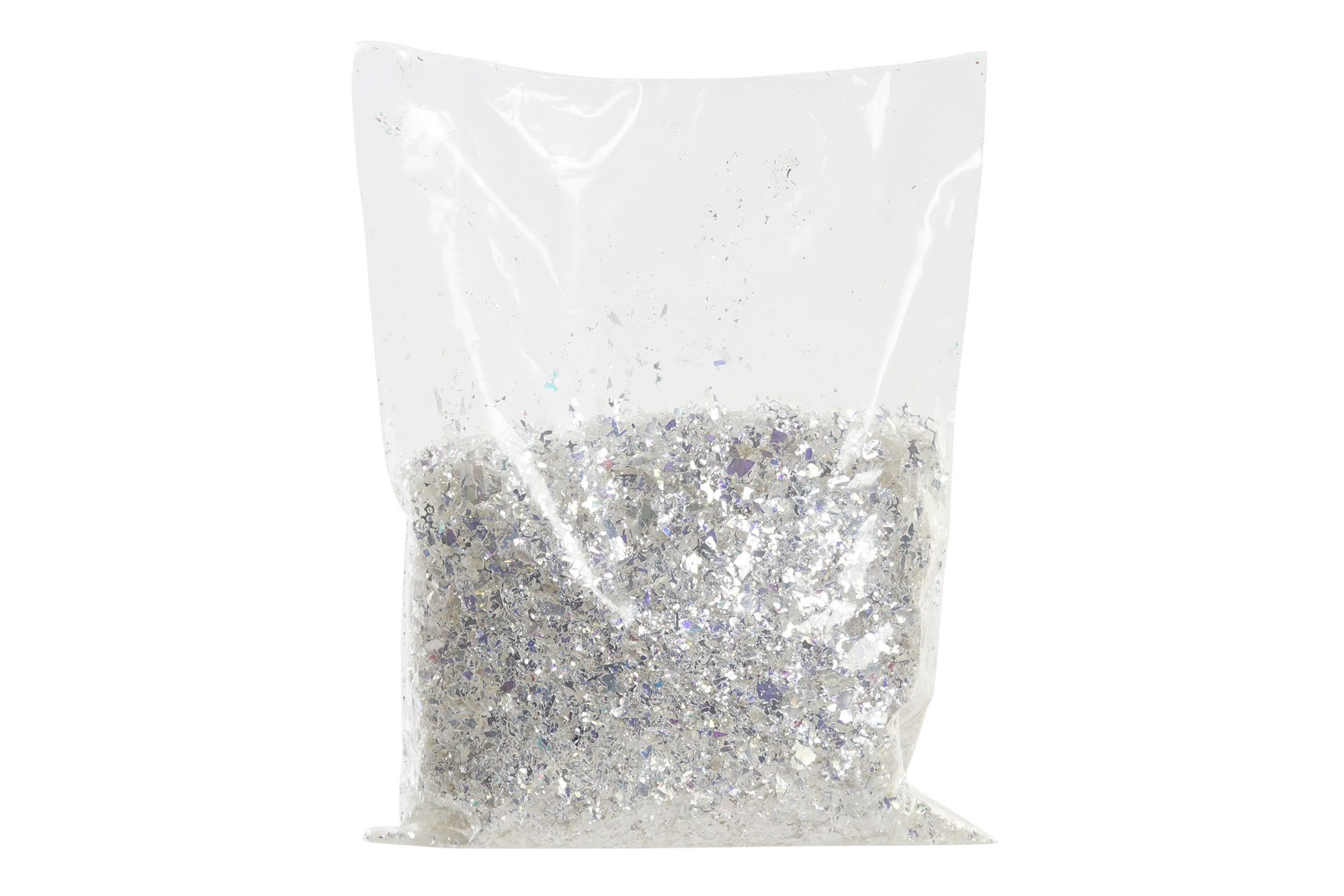 DECORACION PVC 30GR, PLATEADO