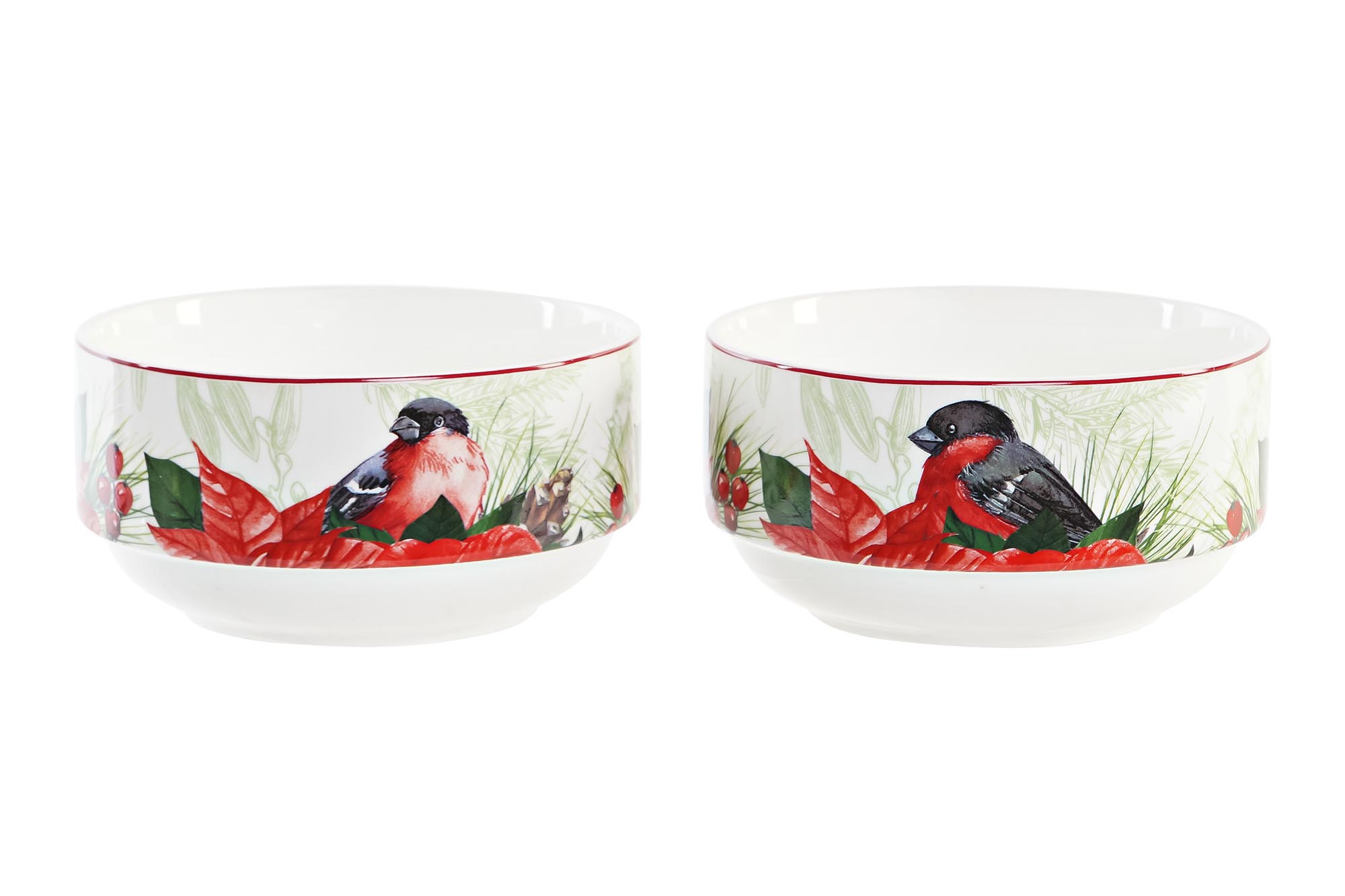 BOL PORCELANA 13,5X13,5X7 400ML, 2 SURT.