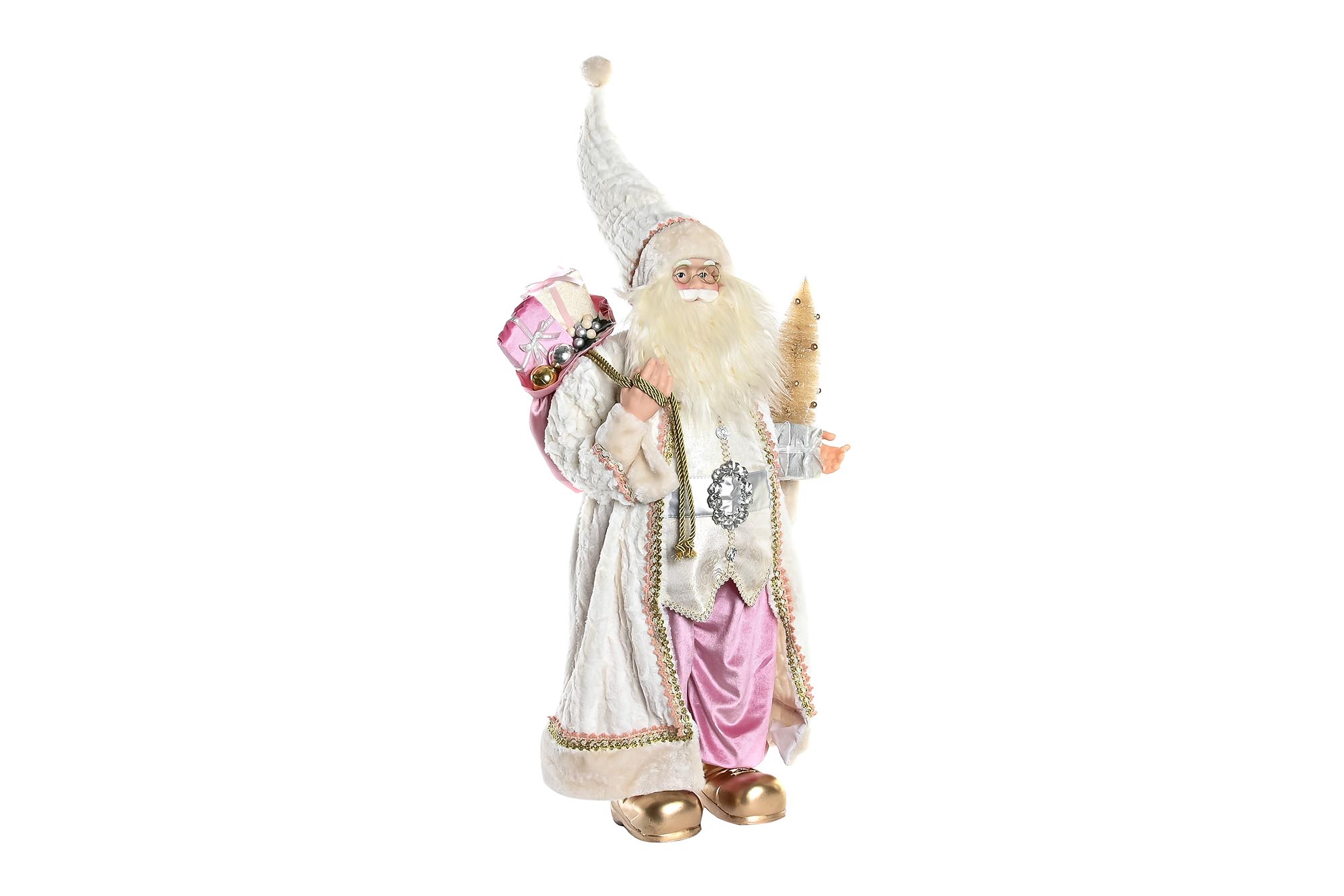 FIGURA POLIESTER PVC 45X34X83 ROSA