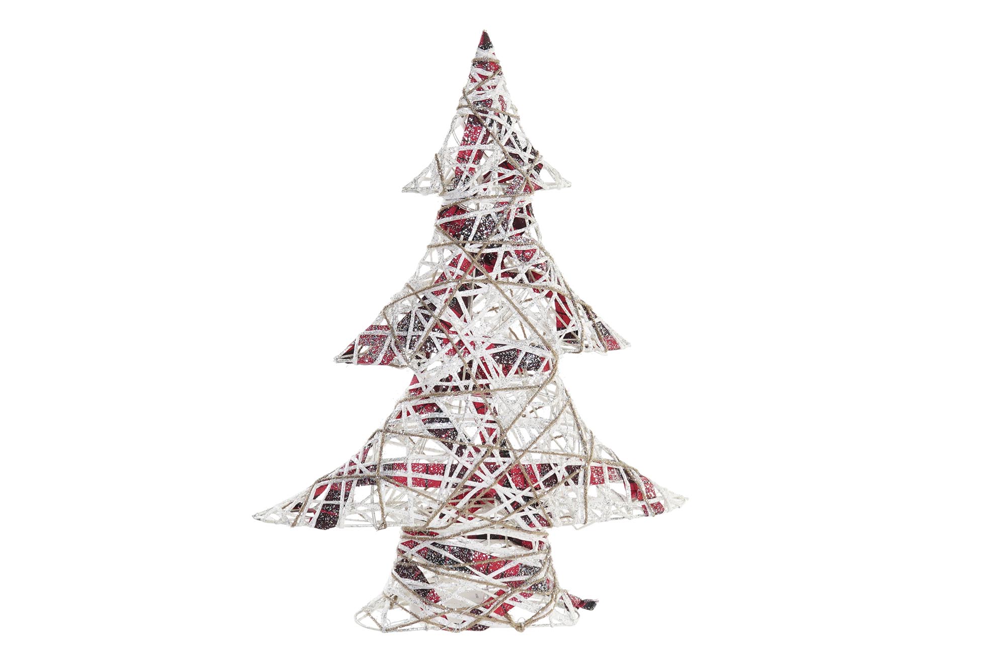 ARBOL LED RATAN 40X10X50 3AA NATURAL