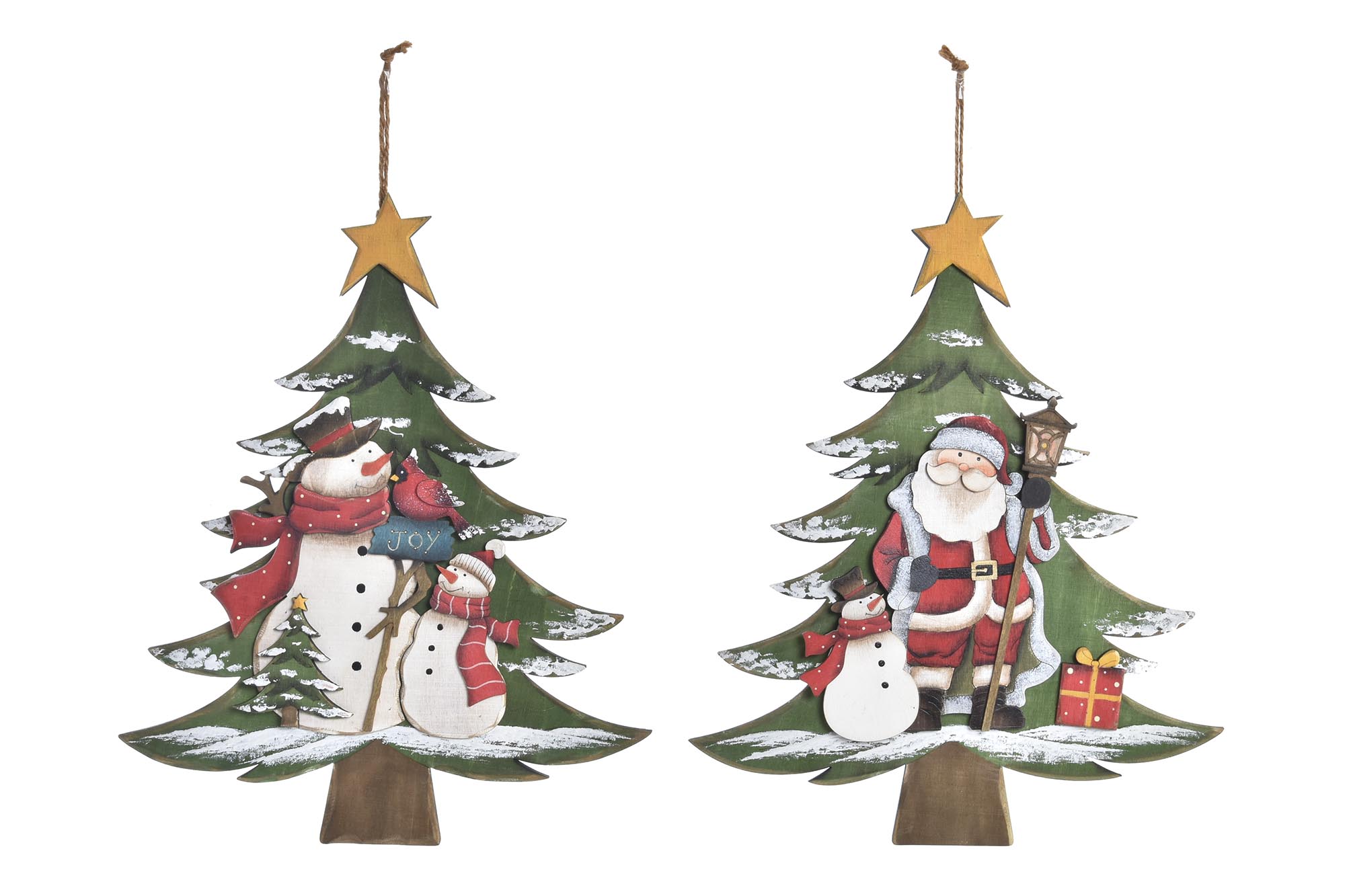 DECORACION COLGANTE MADERA 28,5X2X34,5 2 SURT.