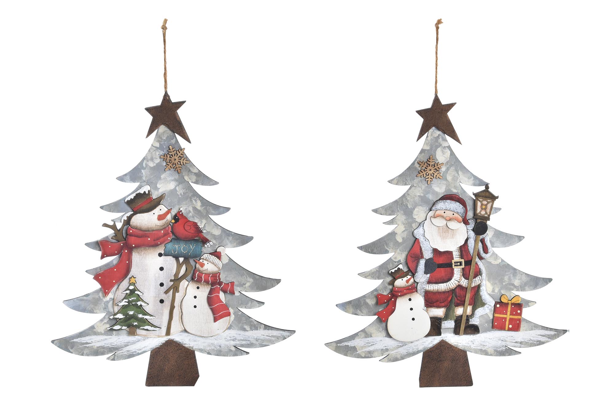 DECORACION COLGANTE METAL 28,5X1,8X35 2 SURT.