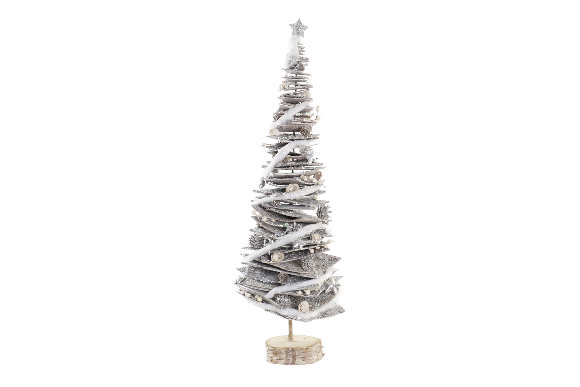 ARBOL CORTEZA ABEDUL 34X34X102 NEVADO NATURAL