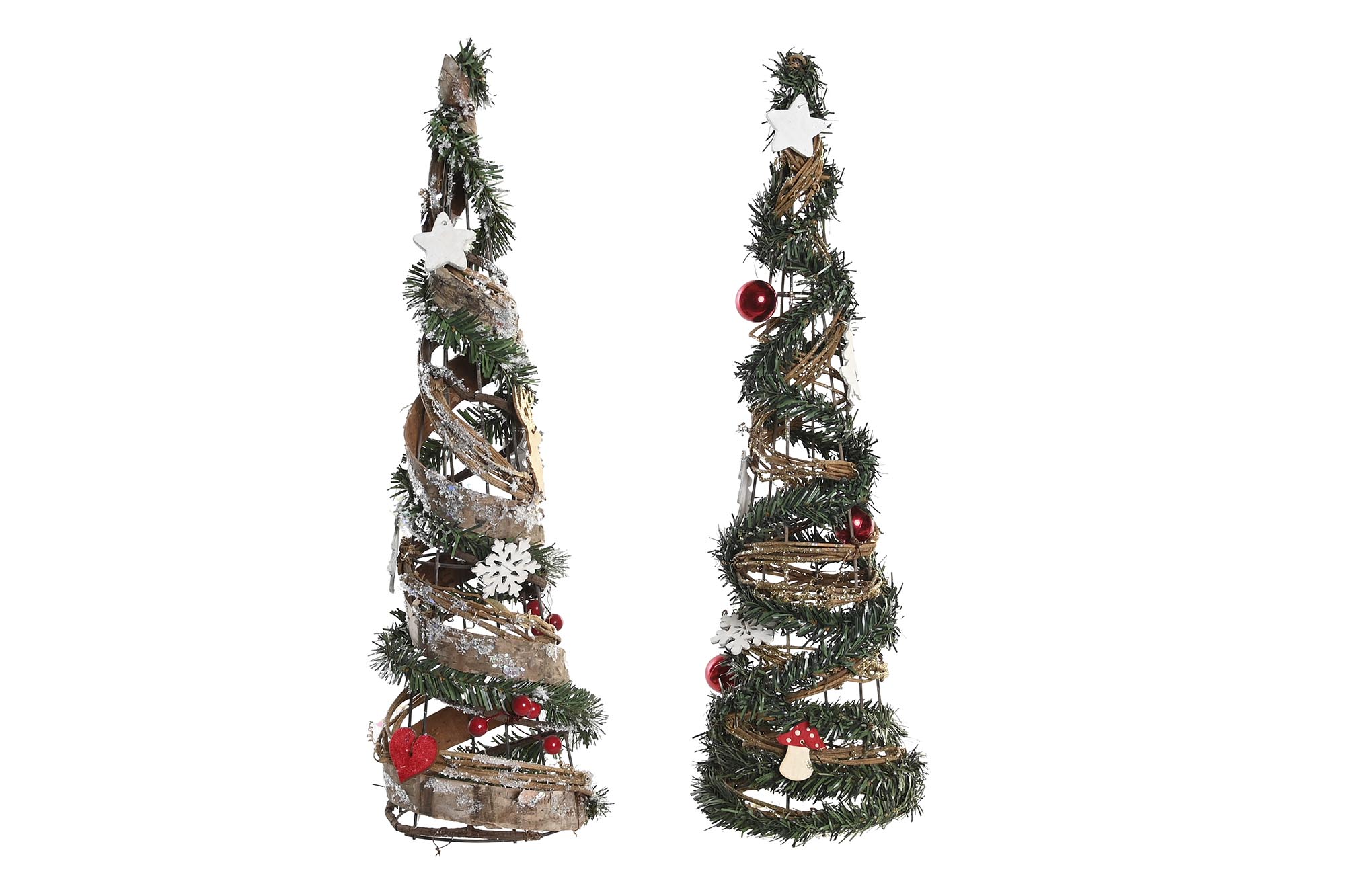 ARBOL NATURAL METAL 14X14X51 2 SURT.