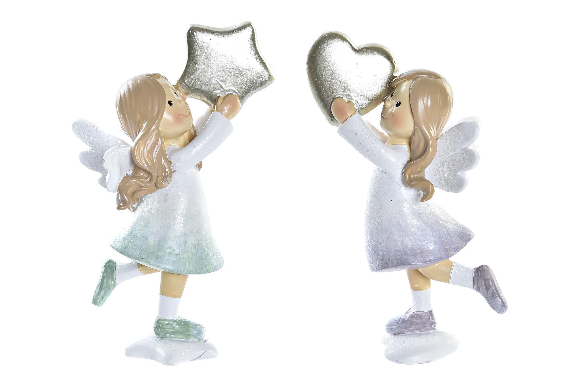 FIGURA RESINA 6X5,5X11,5 ANGEL 2 SURT.