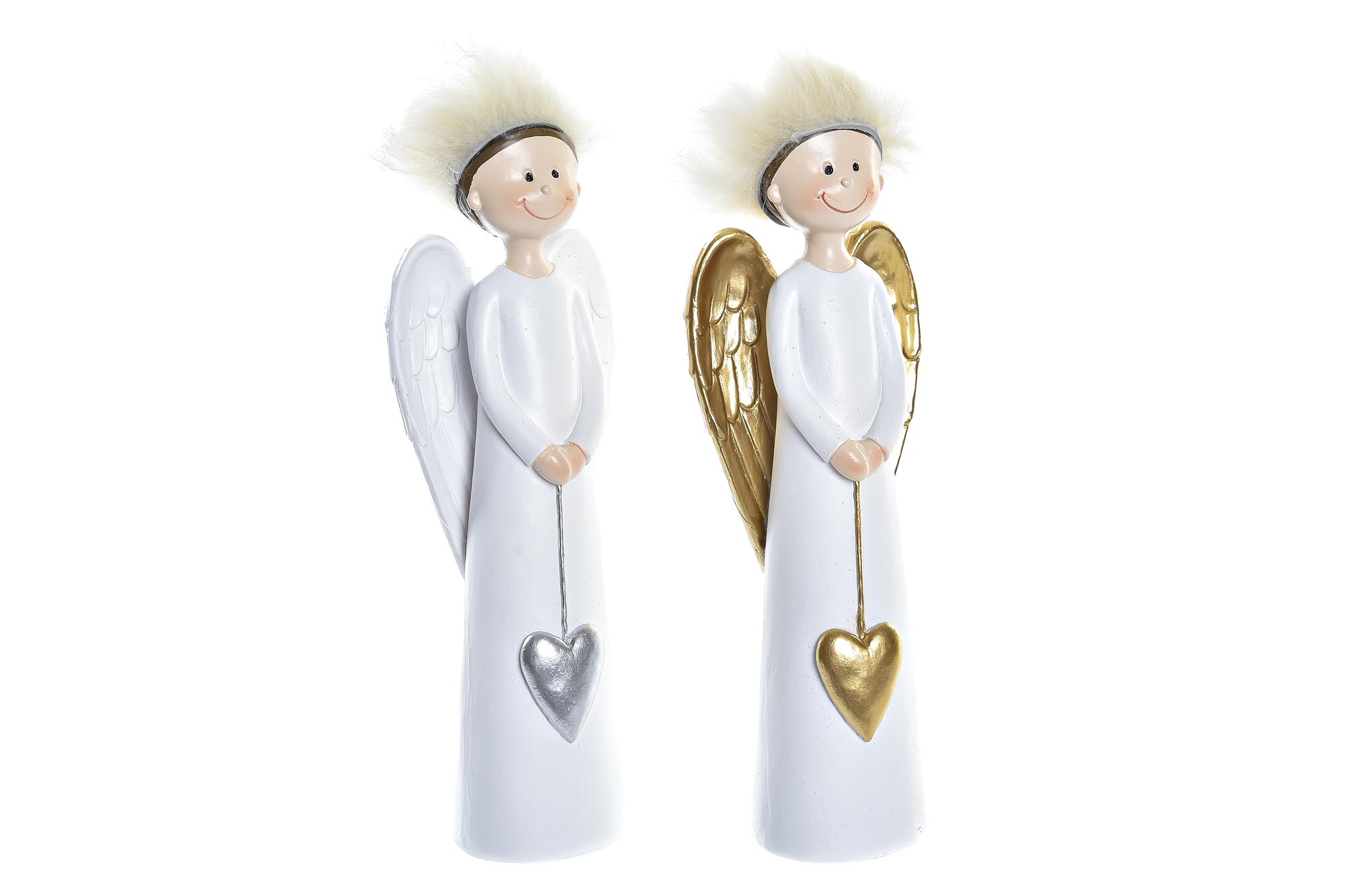 FIGURA RESINA 7,5X5X21,5 ANGEL 2 SURT.