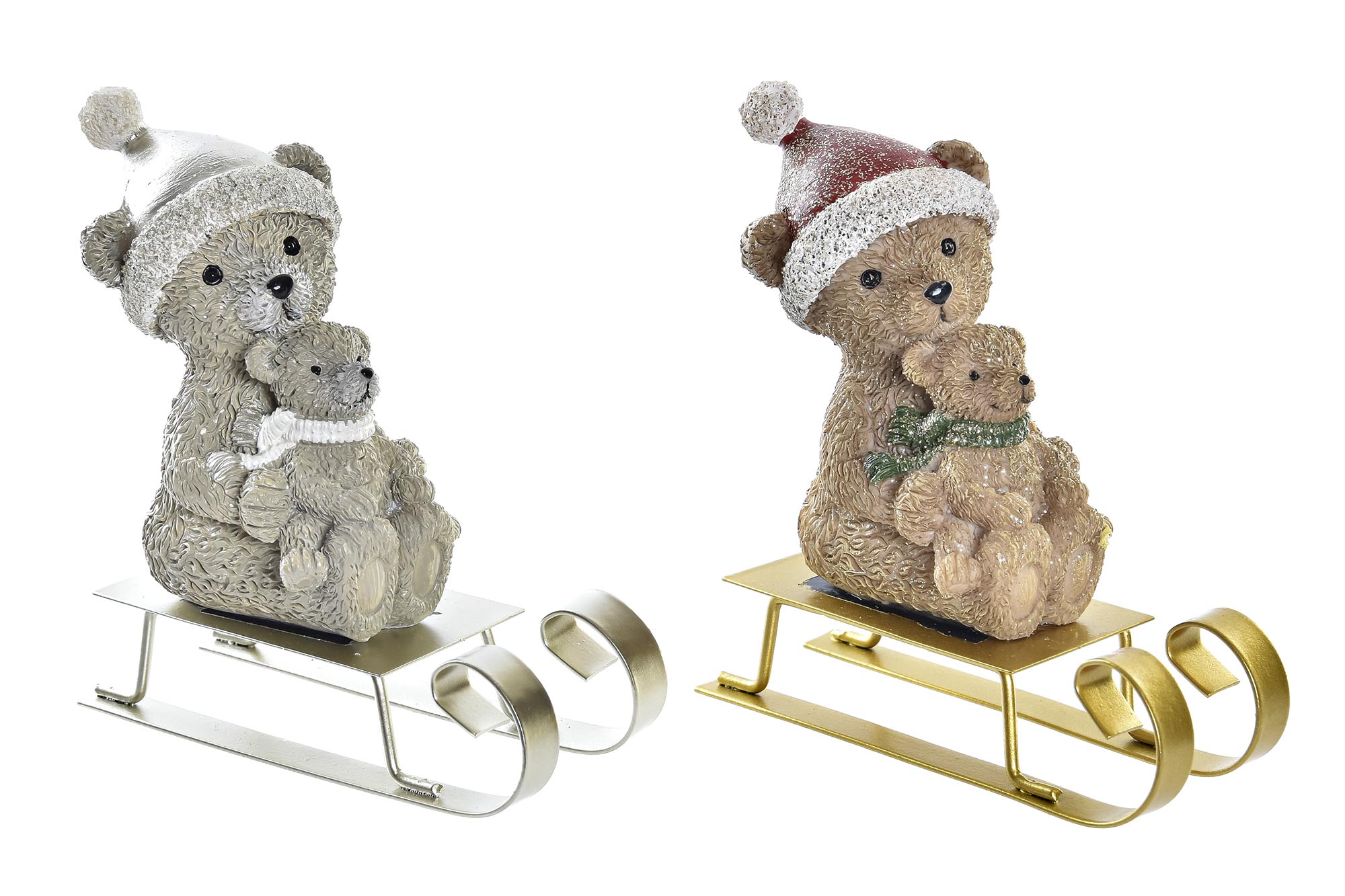 FIGURA RESINA 10X4X9,5 OSO 2 SURT.