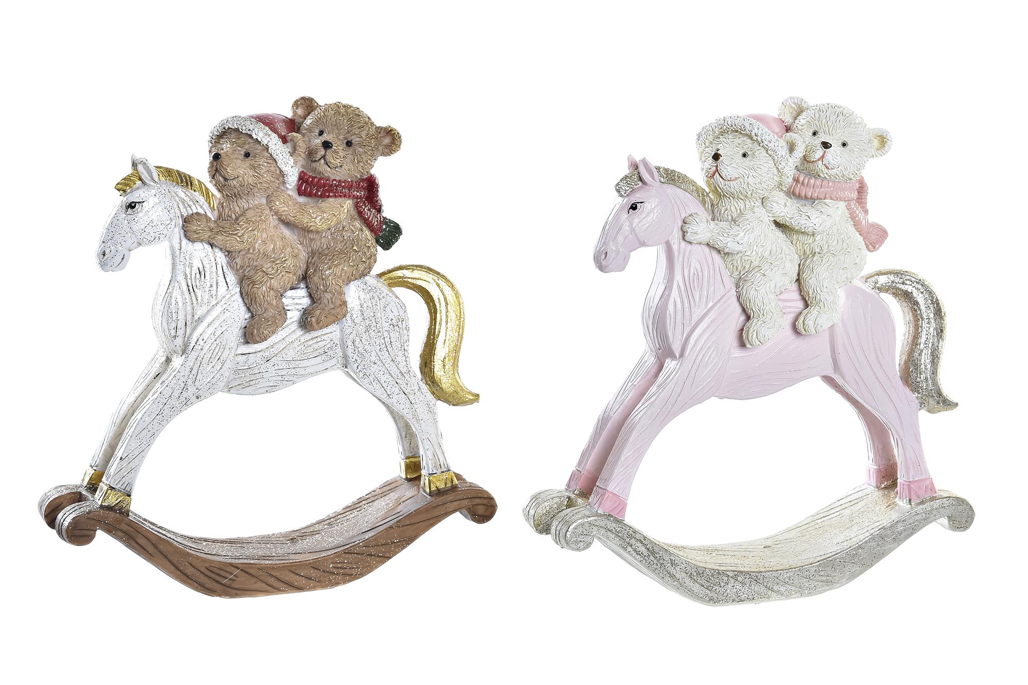 FIGURA RESINA 14X4,5X15 CABALLO 2 SURT.