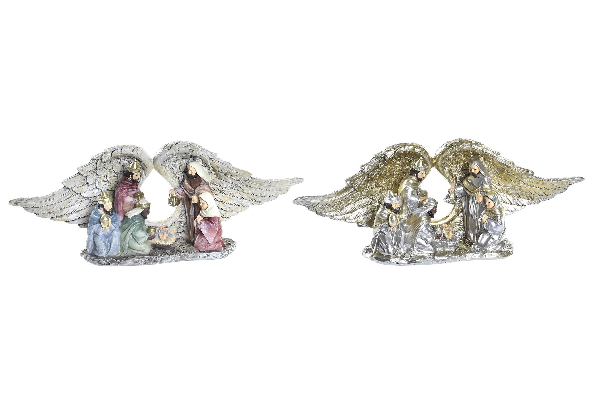 FIGURA RESINA 27,5X7X10,5 ALAS 2 SURT.