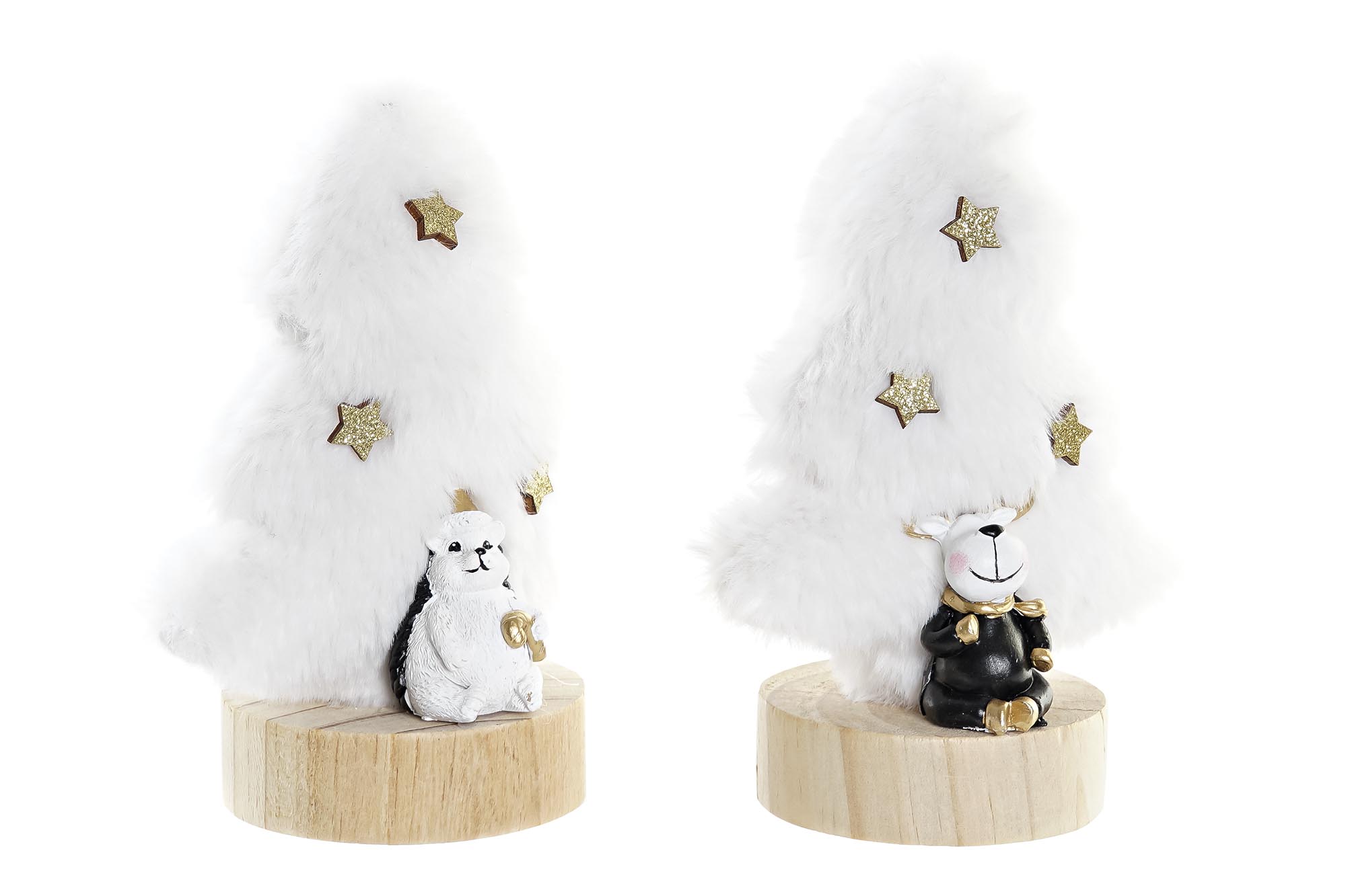FIGURA RESINA POLIESTER 12X8X15,5 ARBOL 2 SURT.