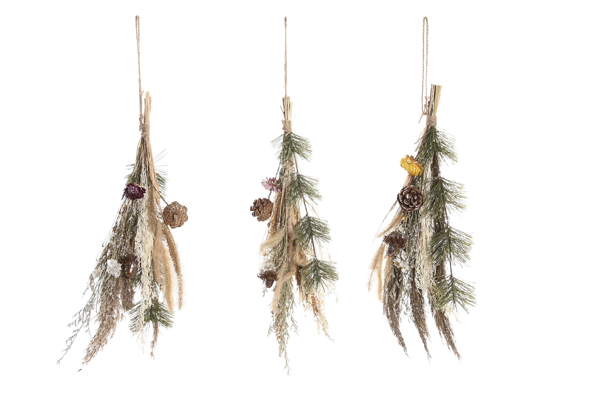 RAMO FLOR SECA 22X6X58 COLGANTE 3 SURT.